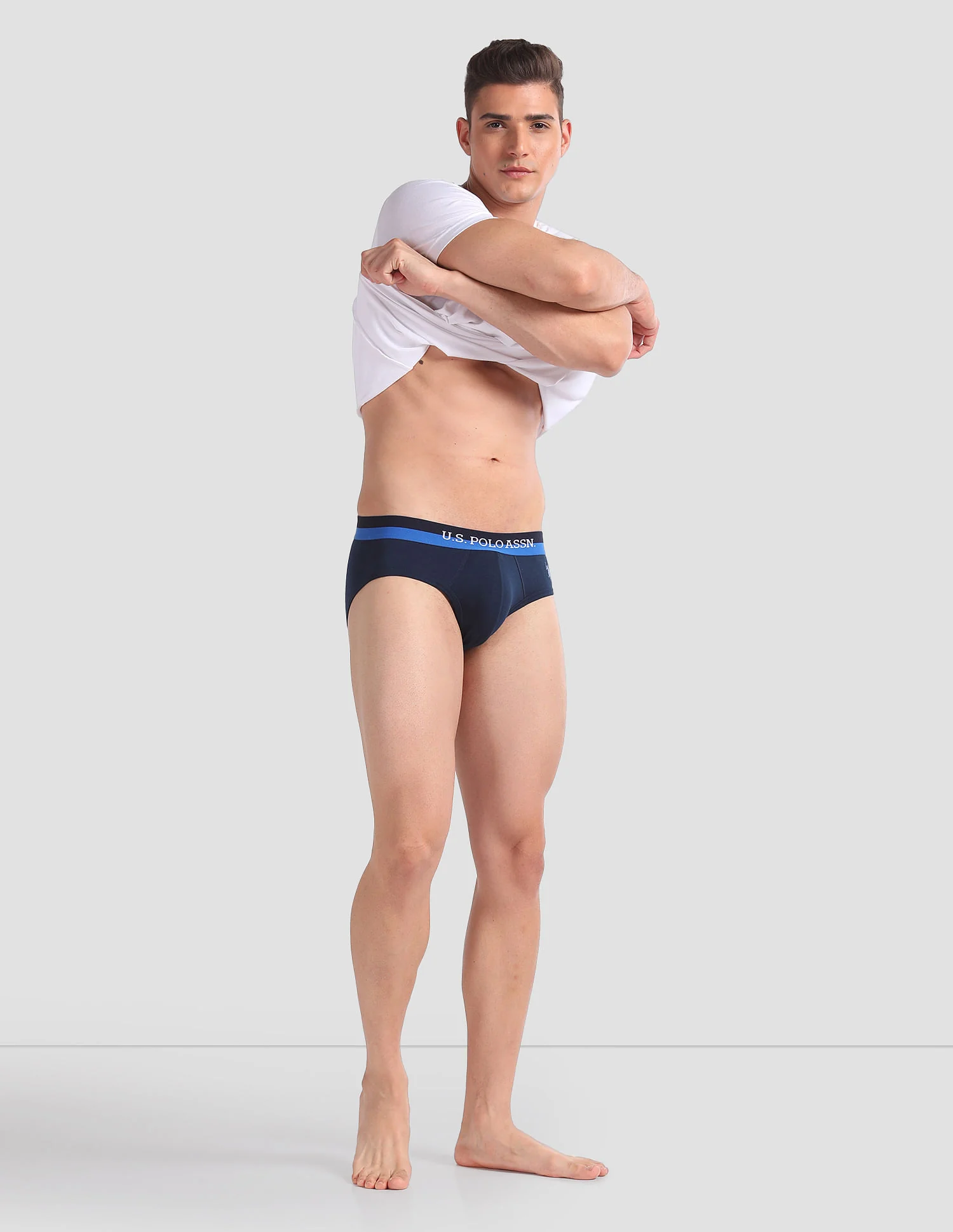 Elasticized Waist OEB02 Briefs - Pack Of 2 - Image 4