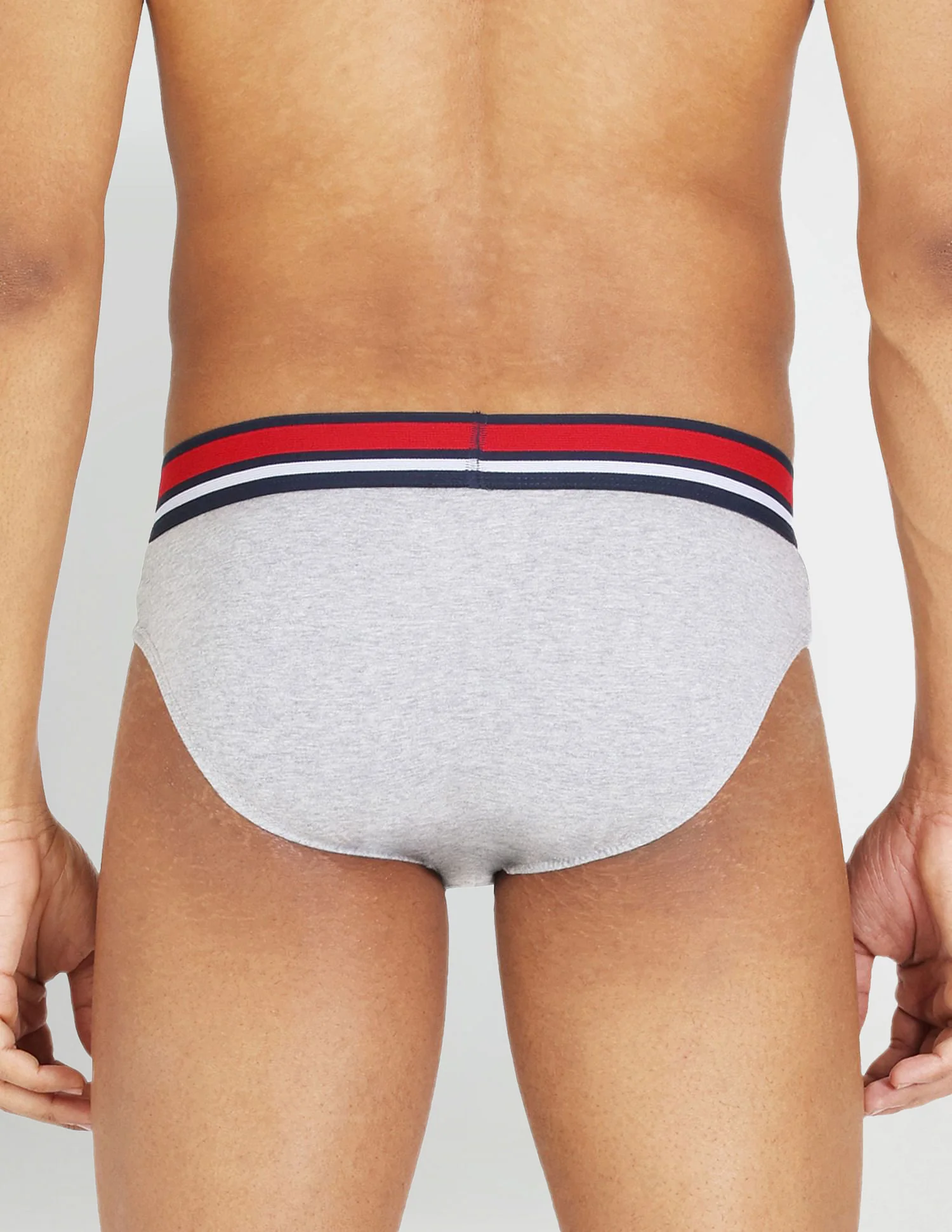Elasticized Waist Pure Cotton I006 Briefs - Pack Of 2 - Image 3