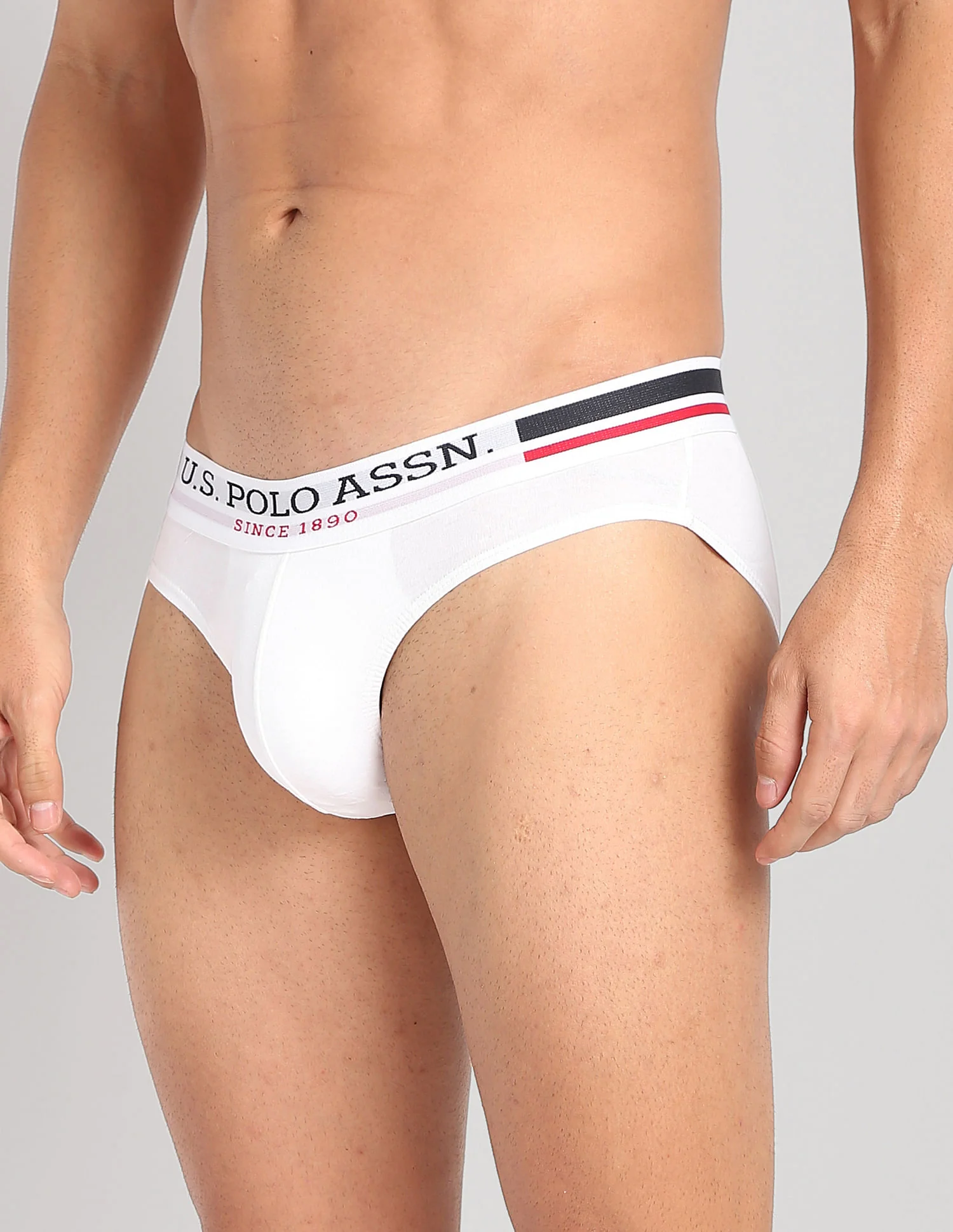 Elasticized Waist Pure Cotton I006 Briefs - Pack Of 2 - Image 4