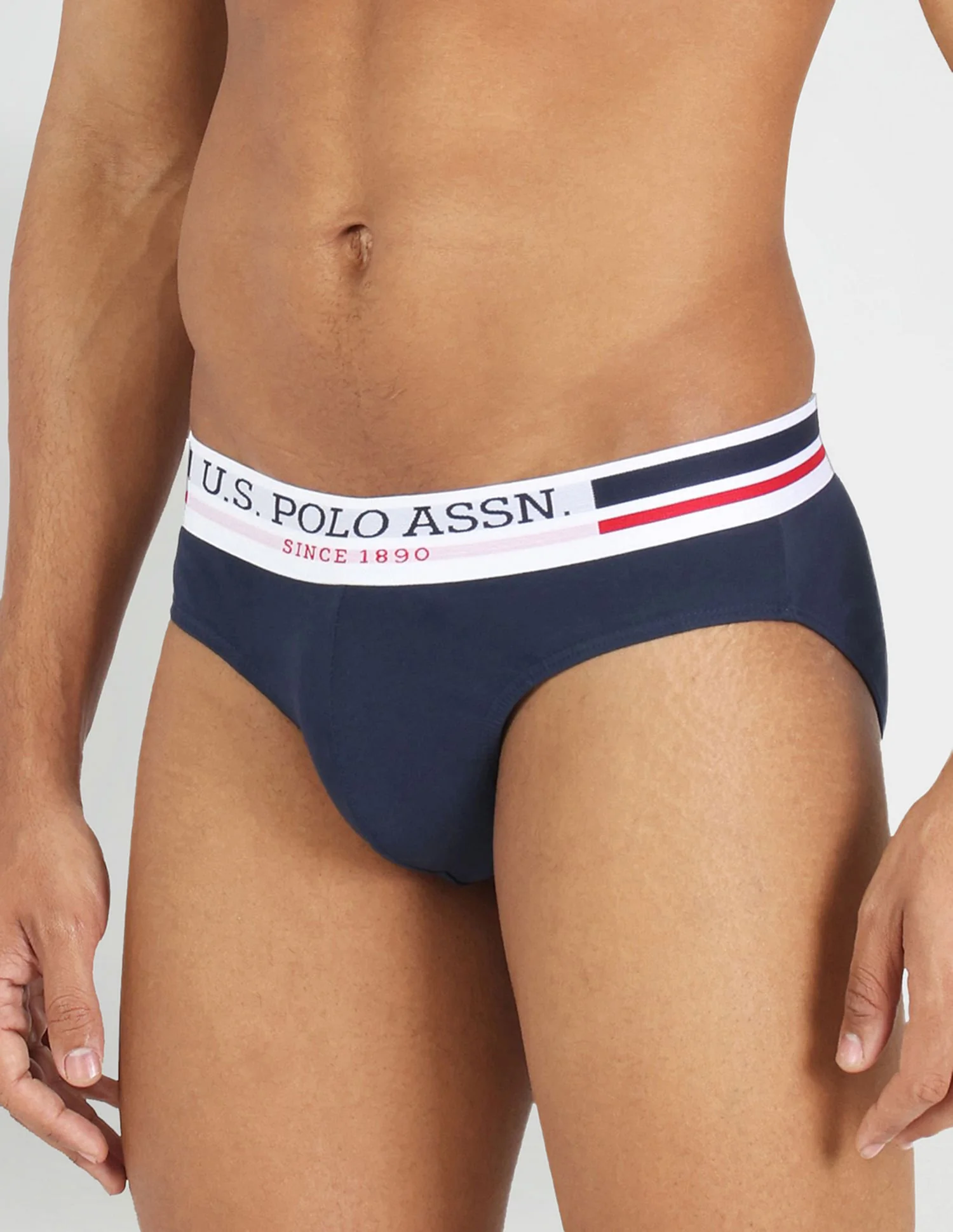 Elasticized Waist Pure Cotton I006 Briefs - Pack Of 2 - Image 3