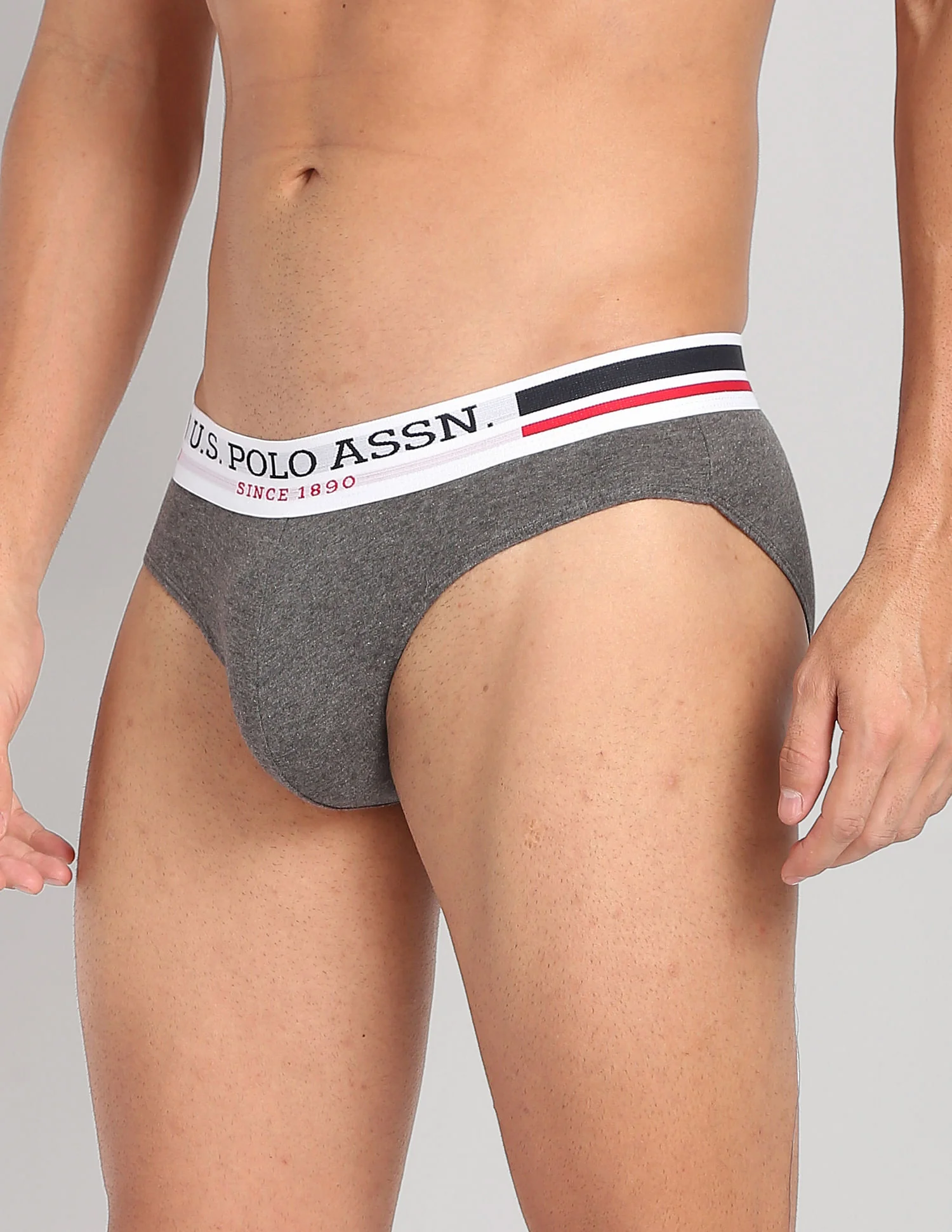 Elasticized Waist Pure Cotton I006 Briefs - Pack Of 2 - Image 4