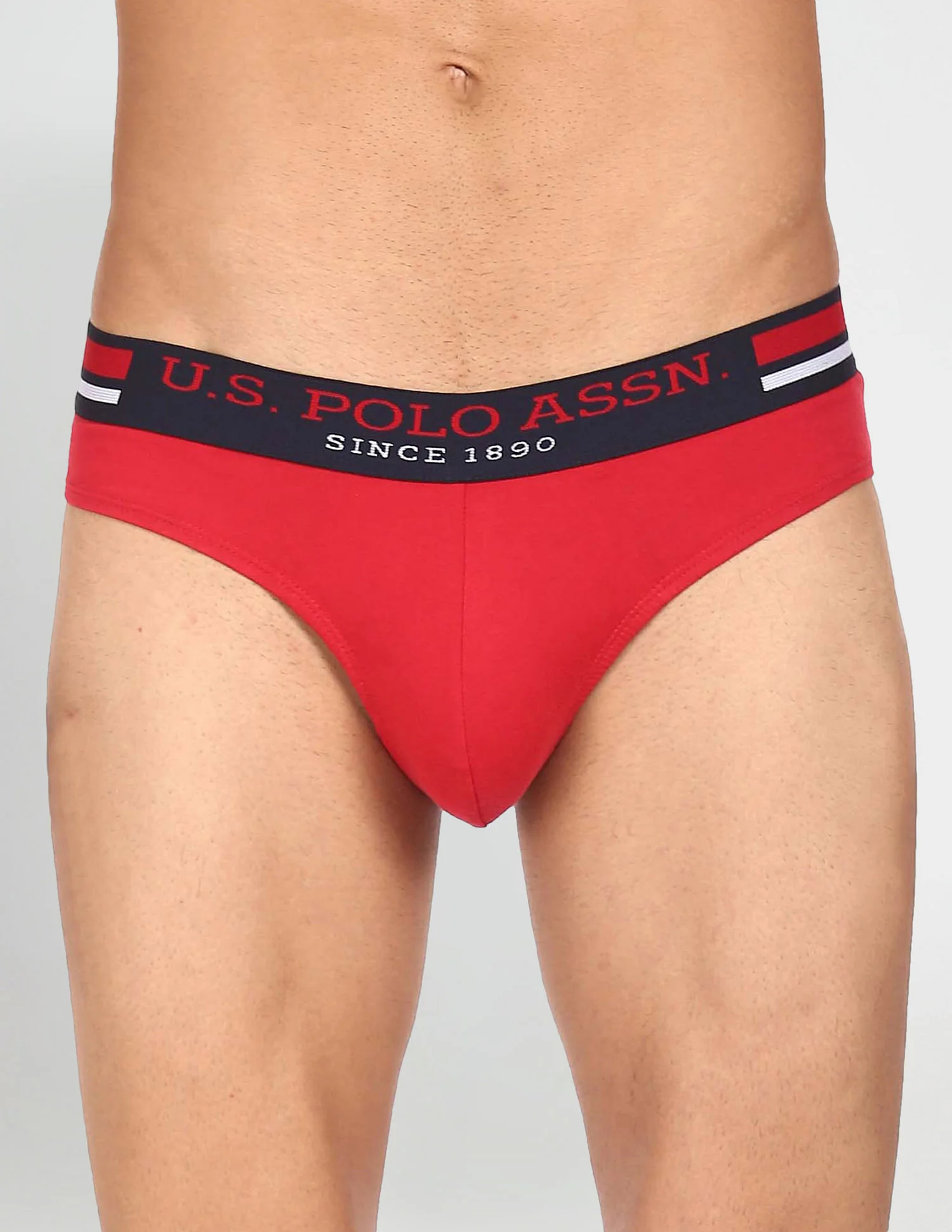 Elasticized Waist Pure Cotton I006 Briefs - Pack Of 3 - Image 2