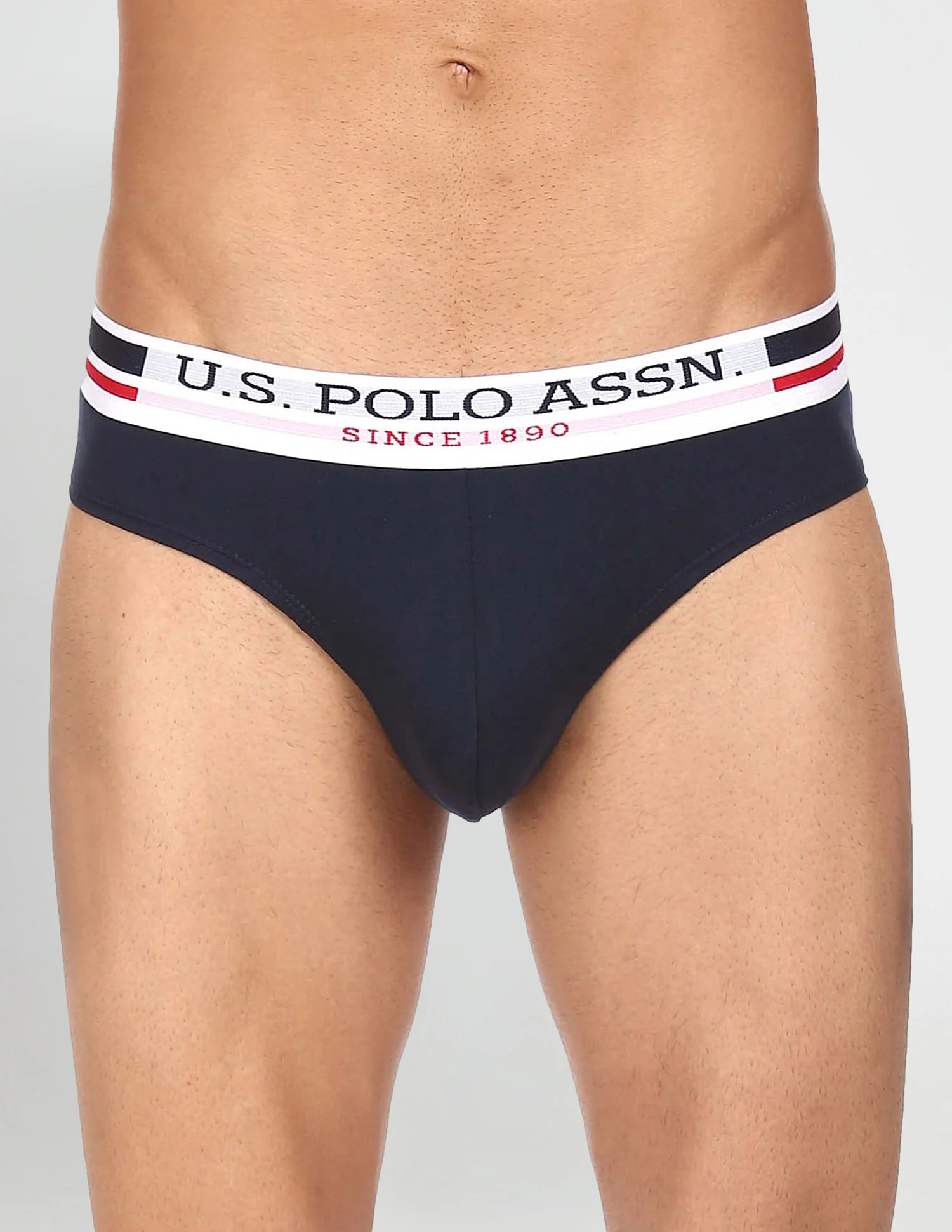 Elasticized Waist Pure Cotton I006 Briefs - Pack Of 3 - Image 3