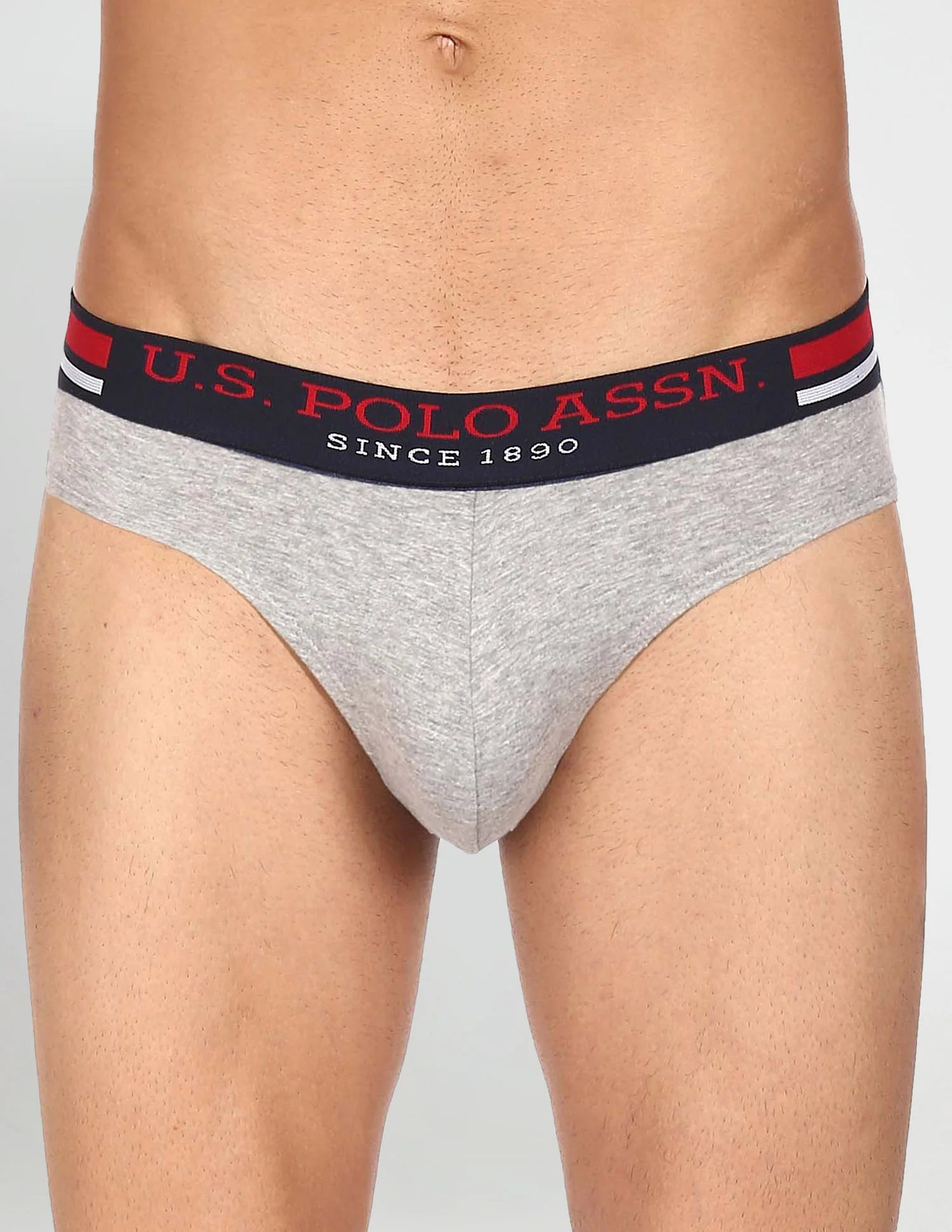 Elasticized Waist Pure Cotton I006 Briefs - Pack Of 3 - Image 2