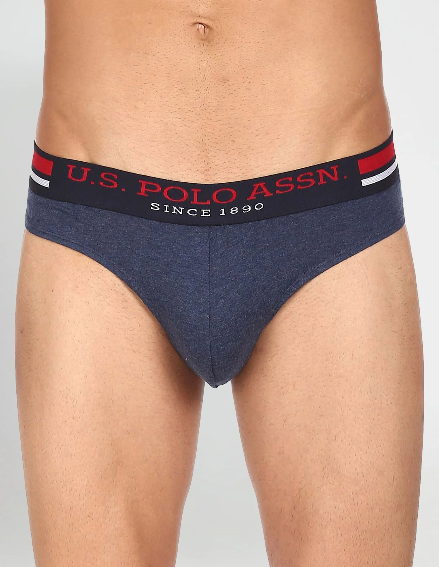 Elasticized Waist Pure Cotton I006 Briefs - Pack Of 3 - Image 3