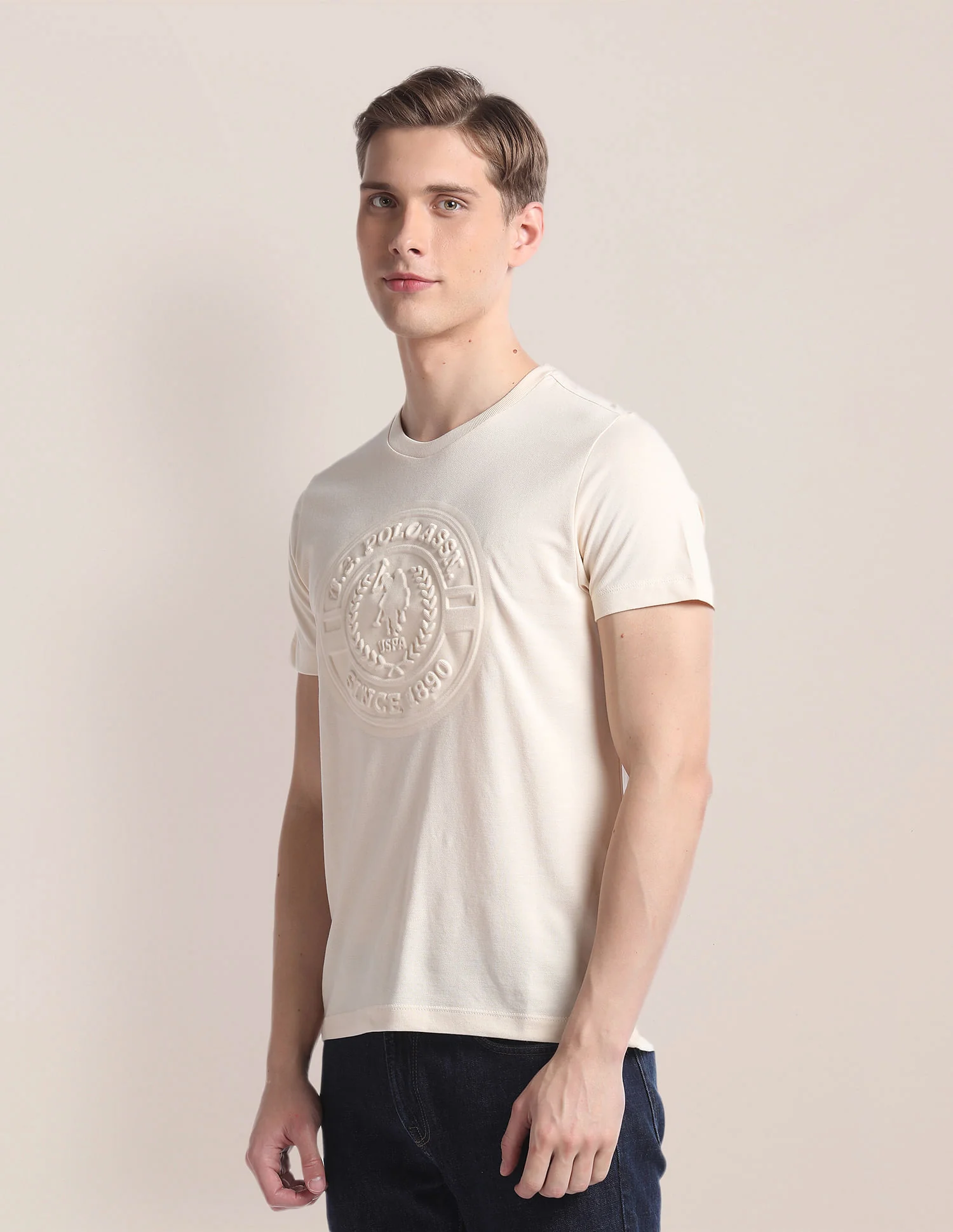 Embossed Slim T-Shirt - Image 4