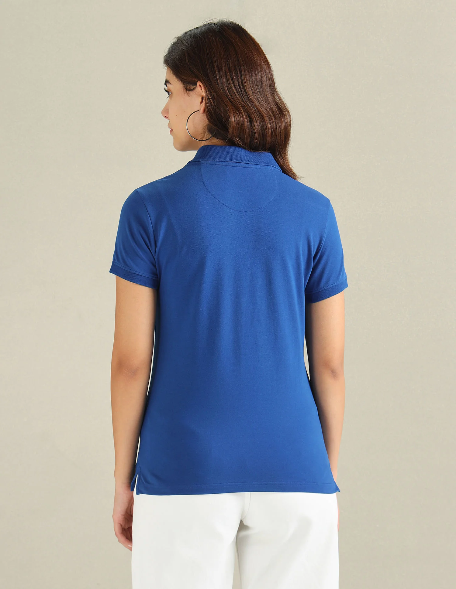 Cotton Stretch Logo Polo Shirt - Image 5