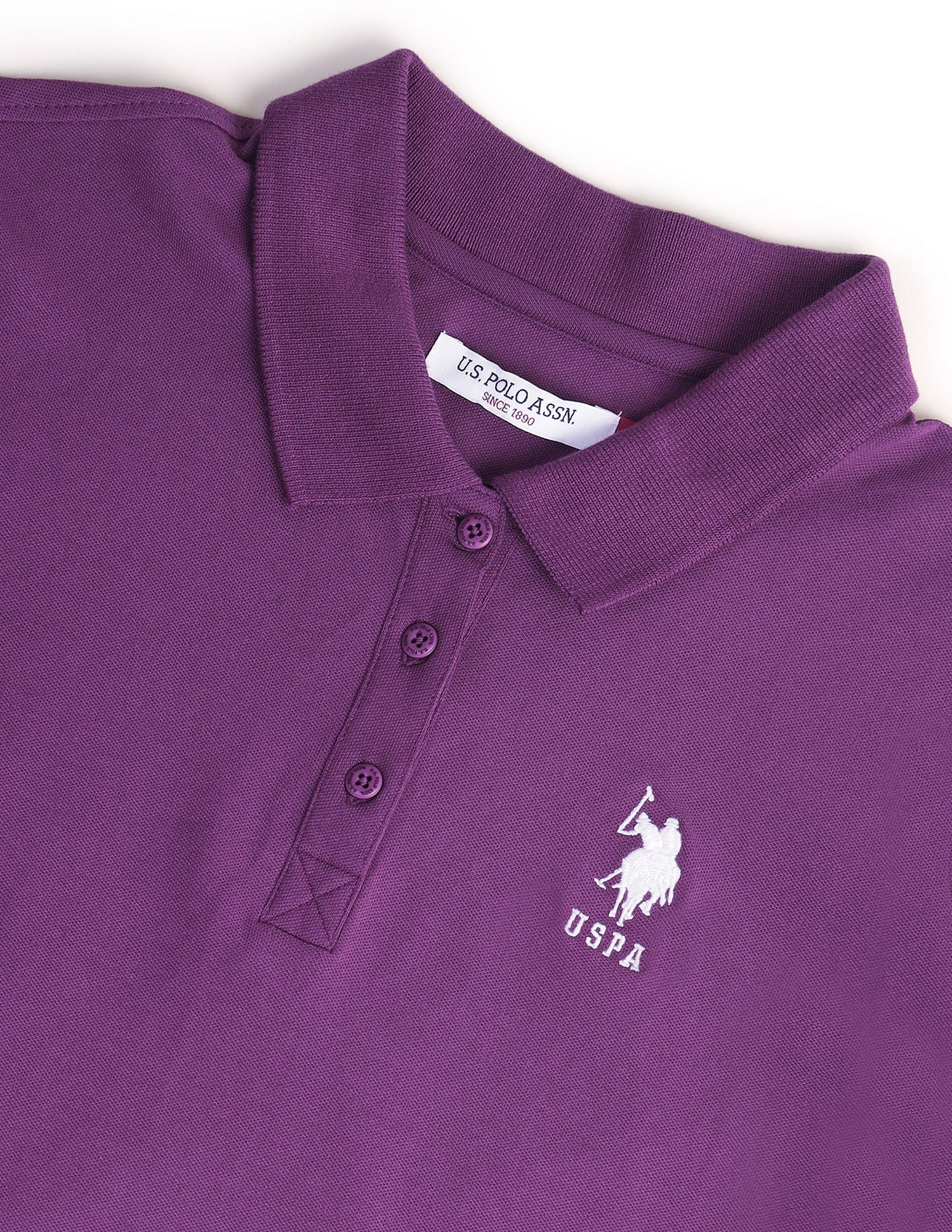 Cotton Stretch Logo Polo Shirt - Image 2