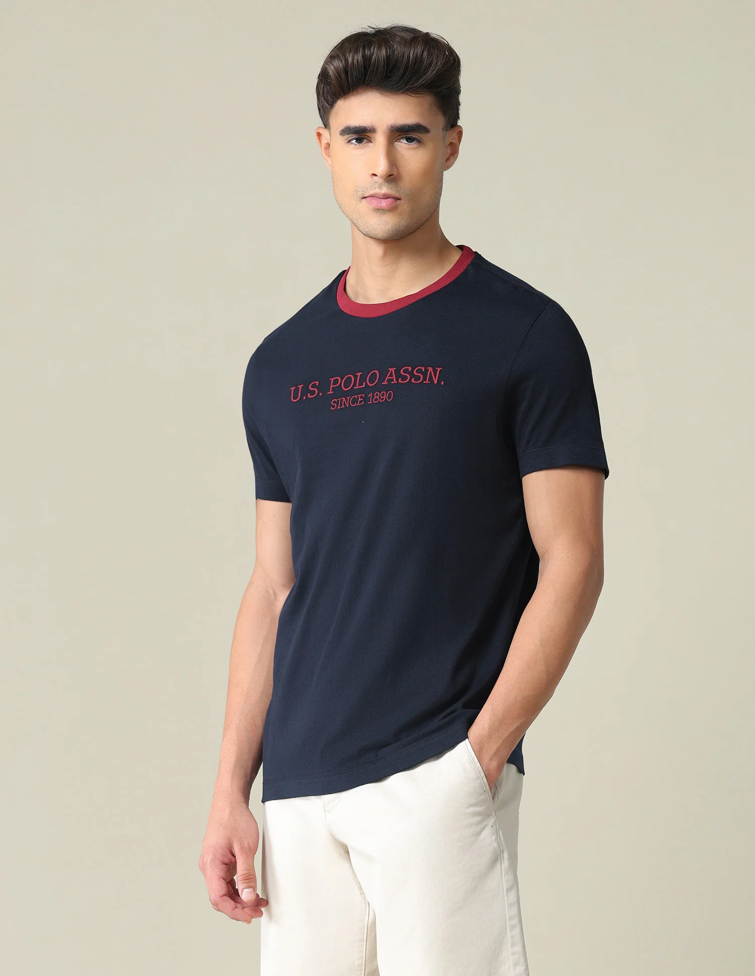 Embroidered Logo T-Shirt - Image 4