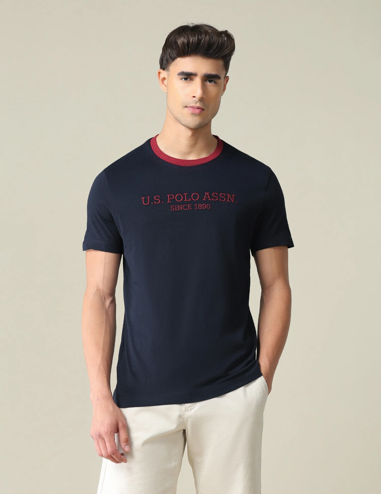 Embroidered Logo T-Shirt - Image 6