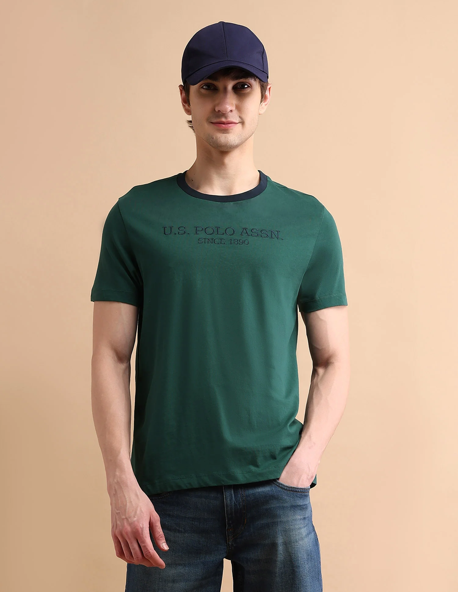 Embroidered Logo T-Shirt