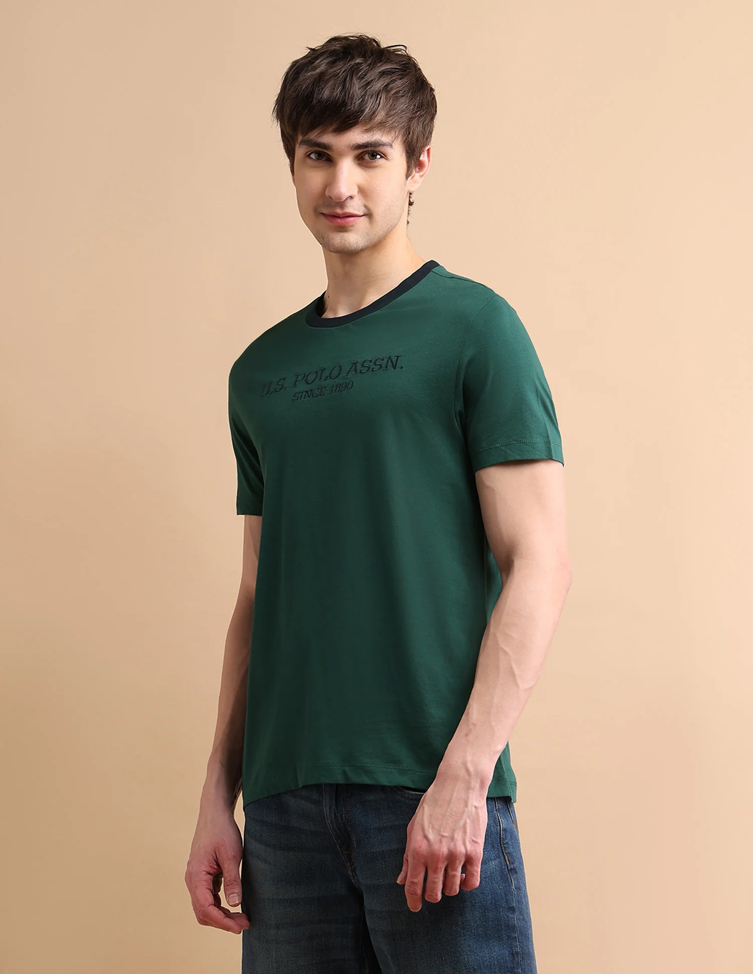 Embroidered Logo T-Shirt - Image 4