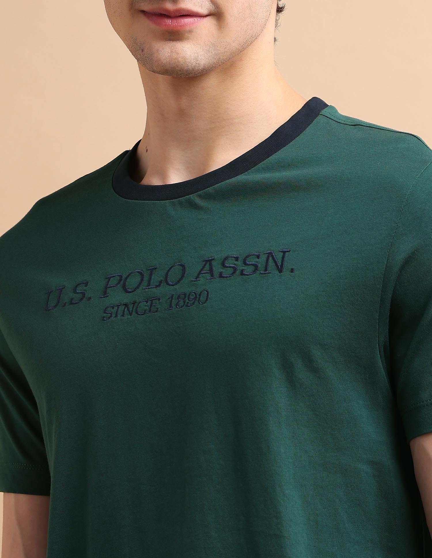 Embroidered Logo T-Shirt - Image 7