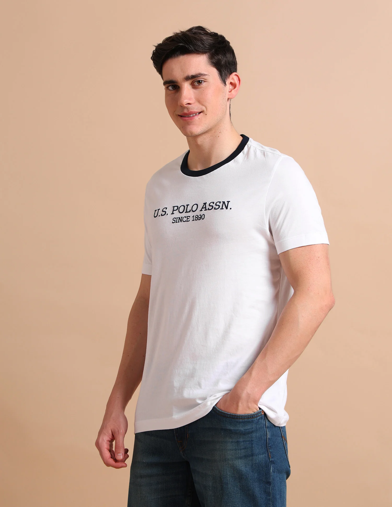 Embroidered Logo T-Shirt - Image 4