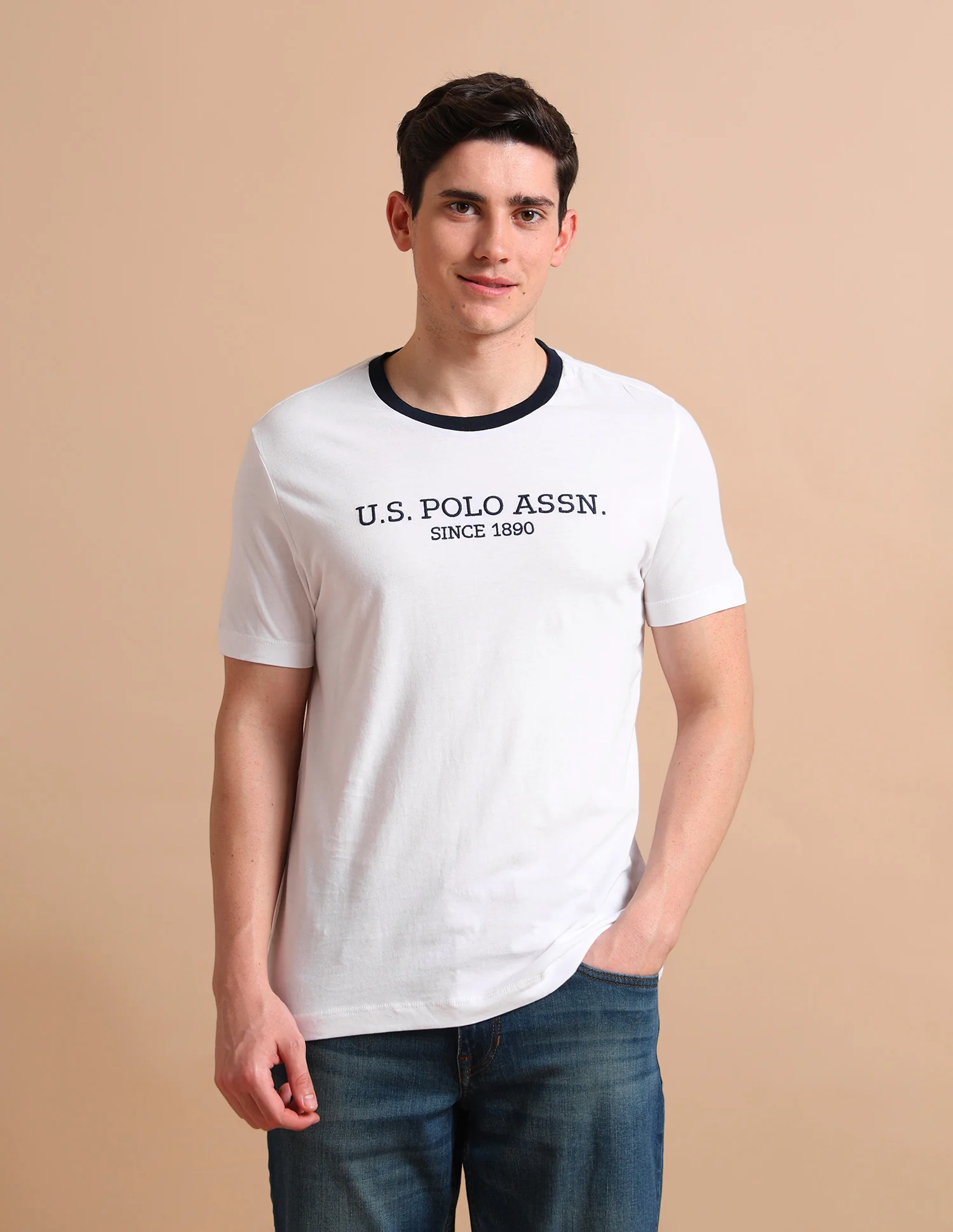 Embroidered Logo T-Shirt - Image 6