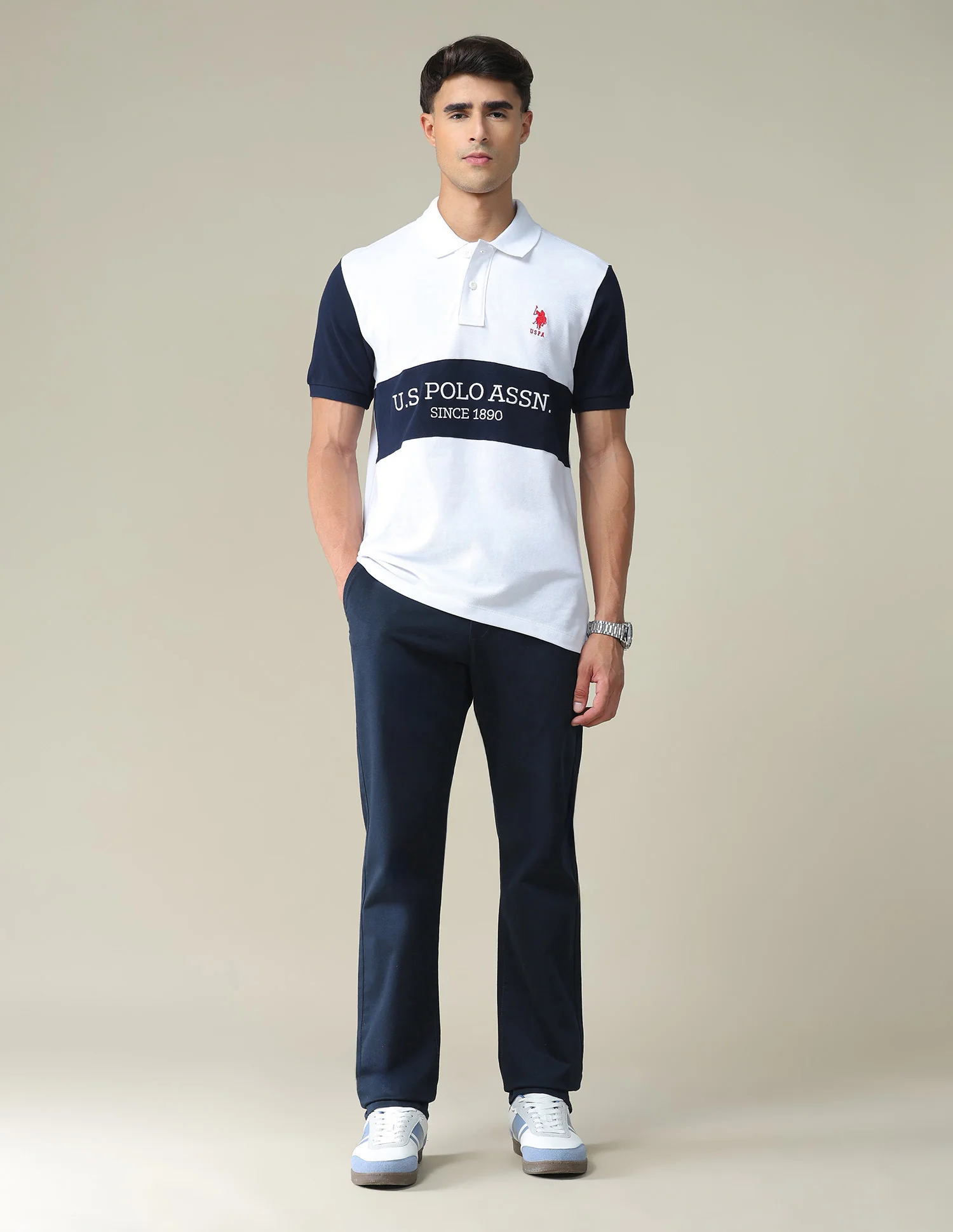 Embroidered Rugby Polo Shirt - Image 3