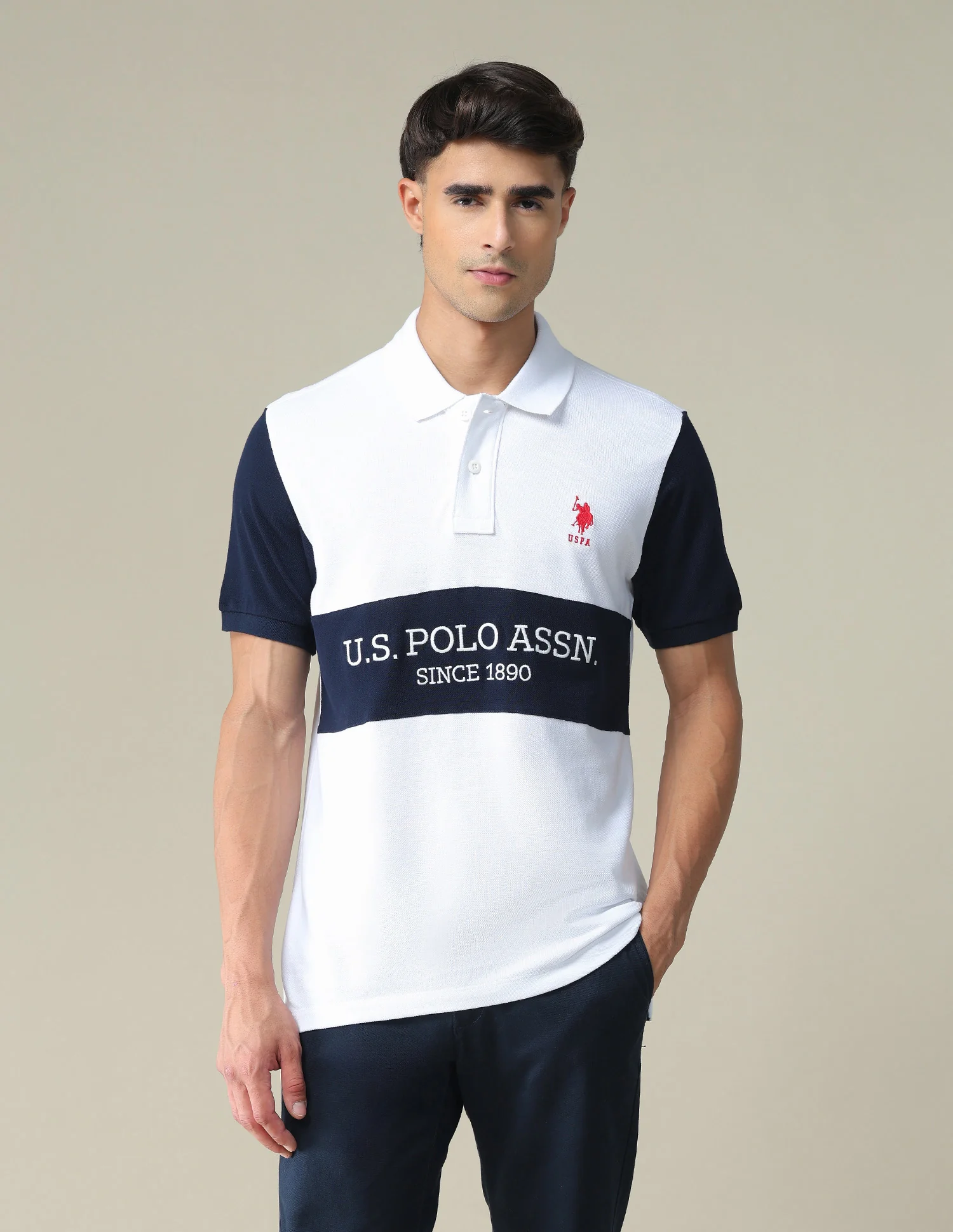 Embroidered Rugby Polo Shirt - Image 6