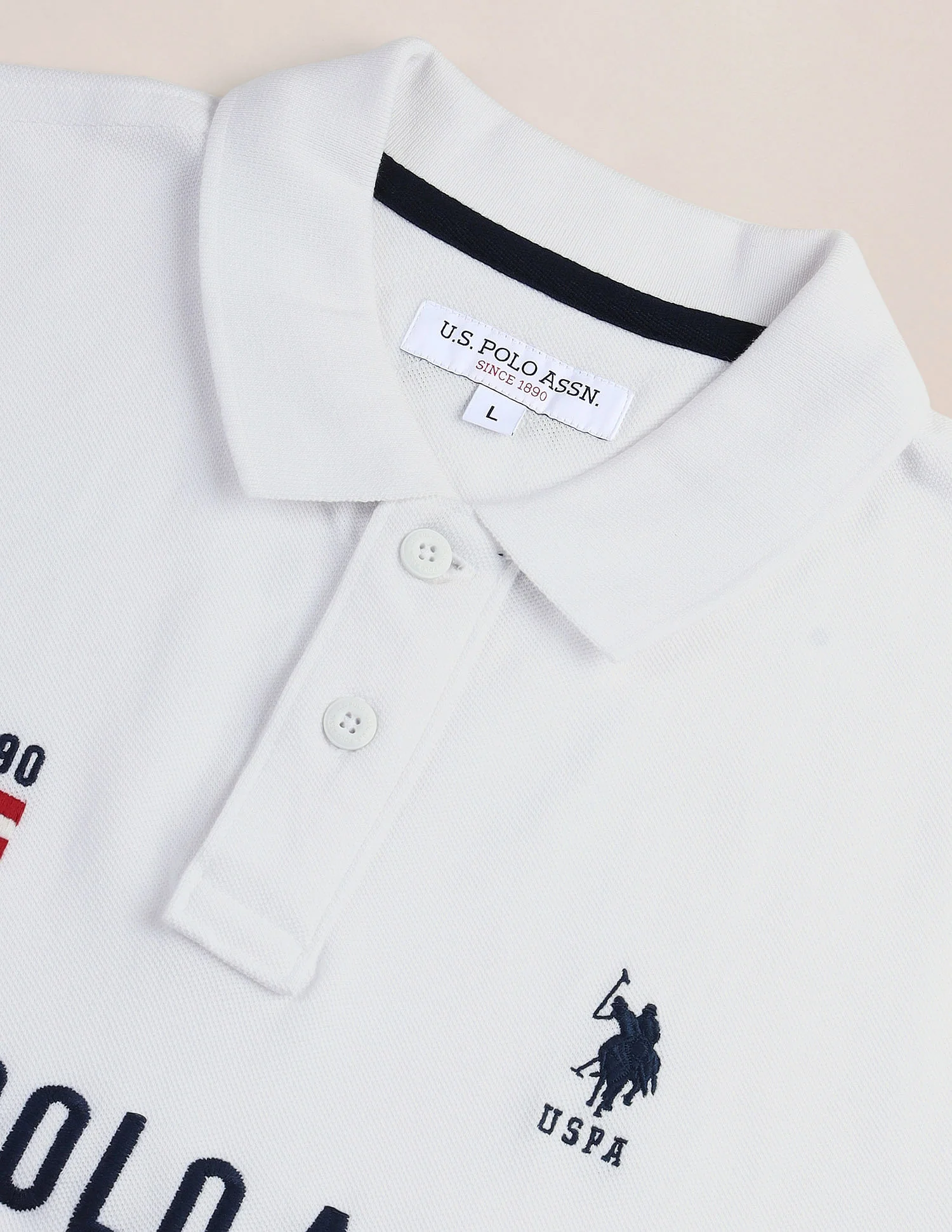 Embroidered Slim Polo Shirt - Image 2