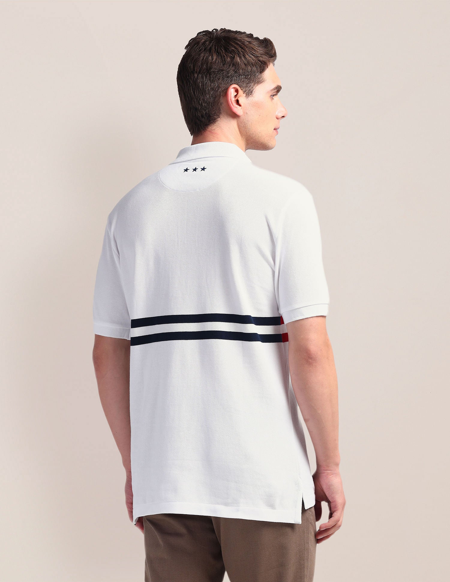 Embroidered Slim Polo Shirt - Image 5