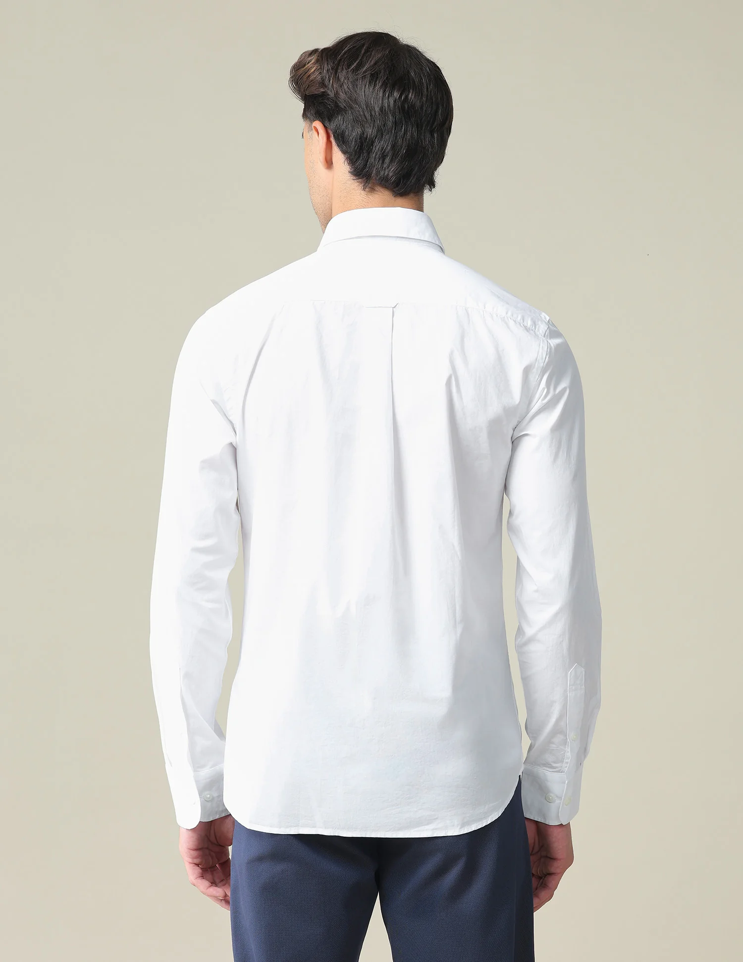 Engineered Stripe Cotton Casual Shirt - Image 5