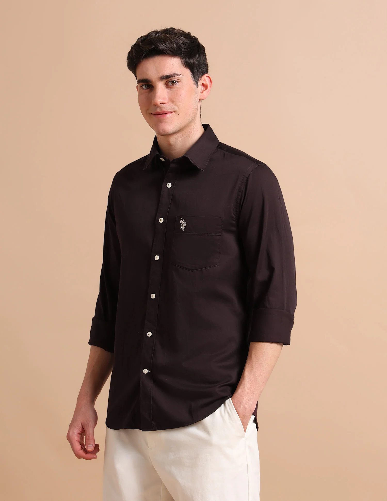 Evening Satin Shirt - Image 4