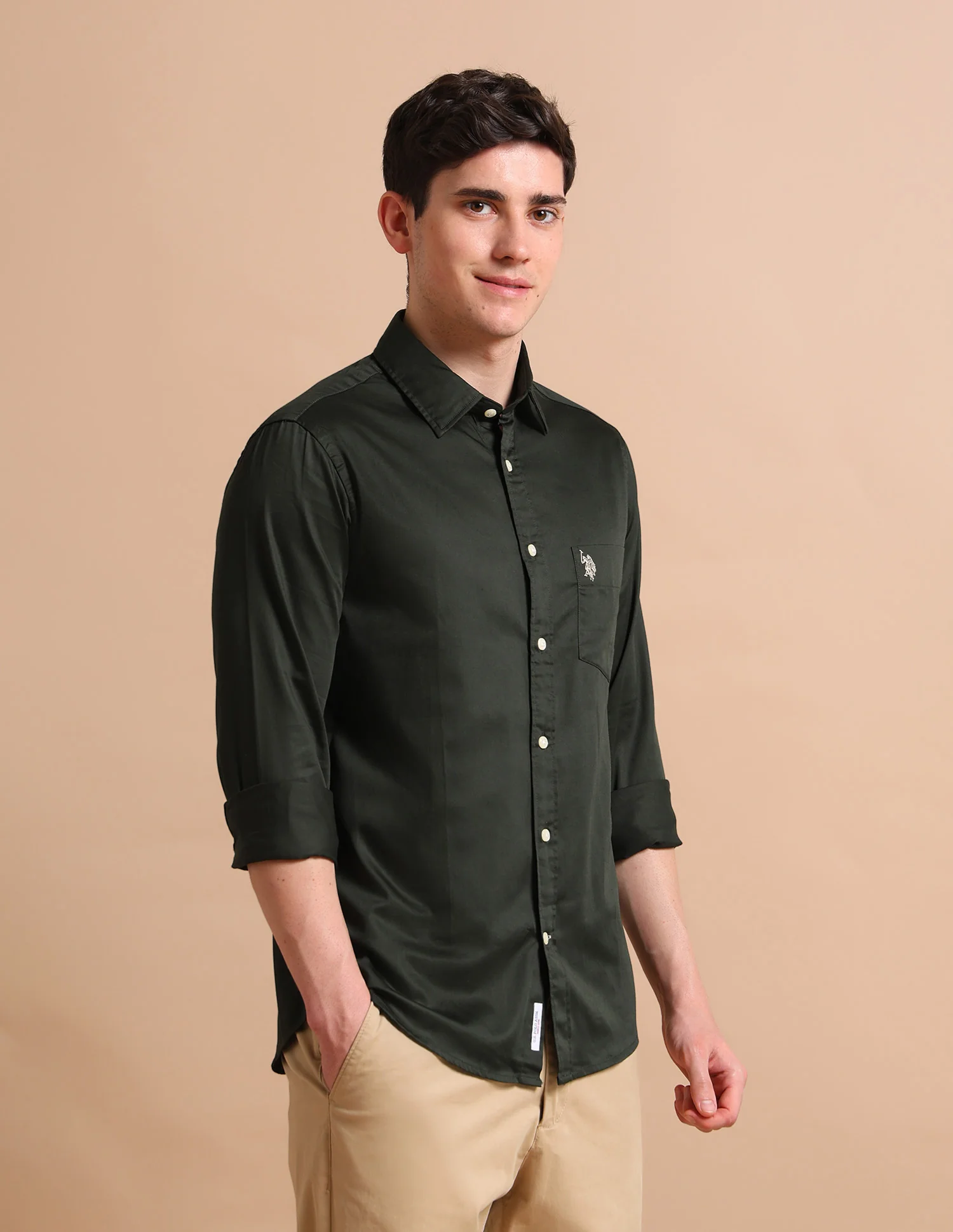 Evening Satin Shirt - Image 4
