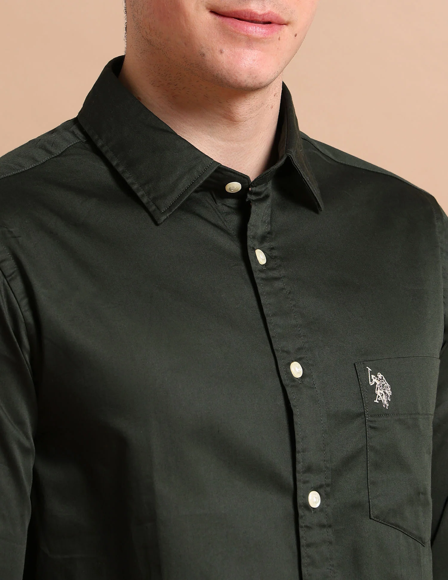 Evening Satin Shirt - Image 7