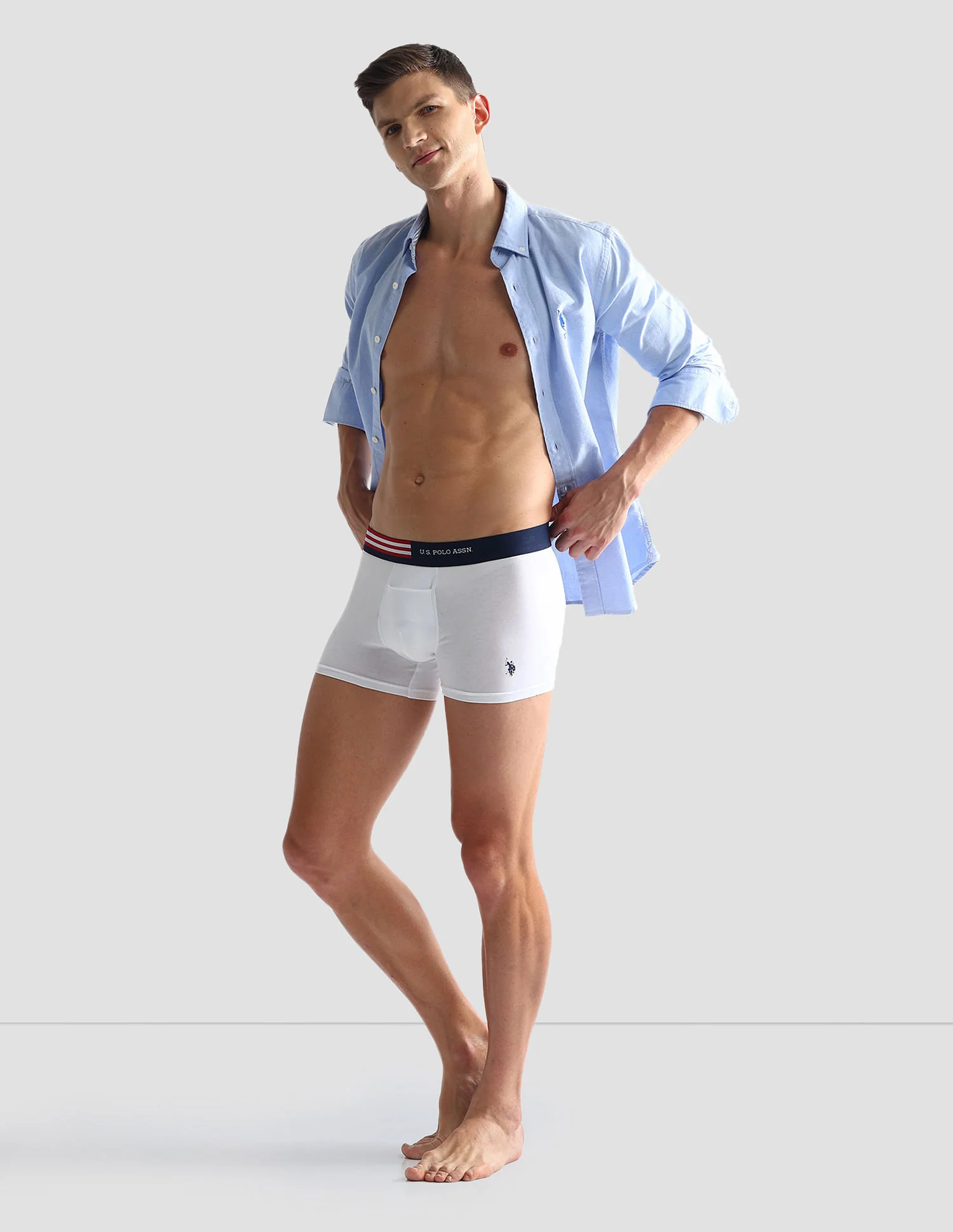 Flag Elastic Antibacterial OET06 Trunks - Pack Of 2 - Image 4