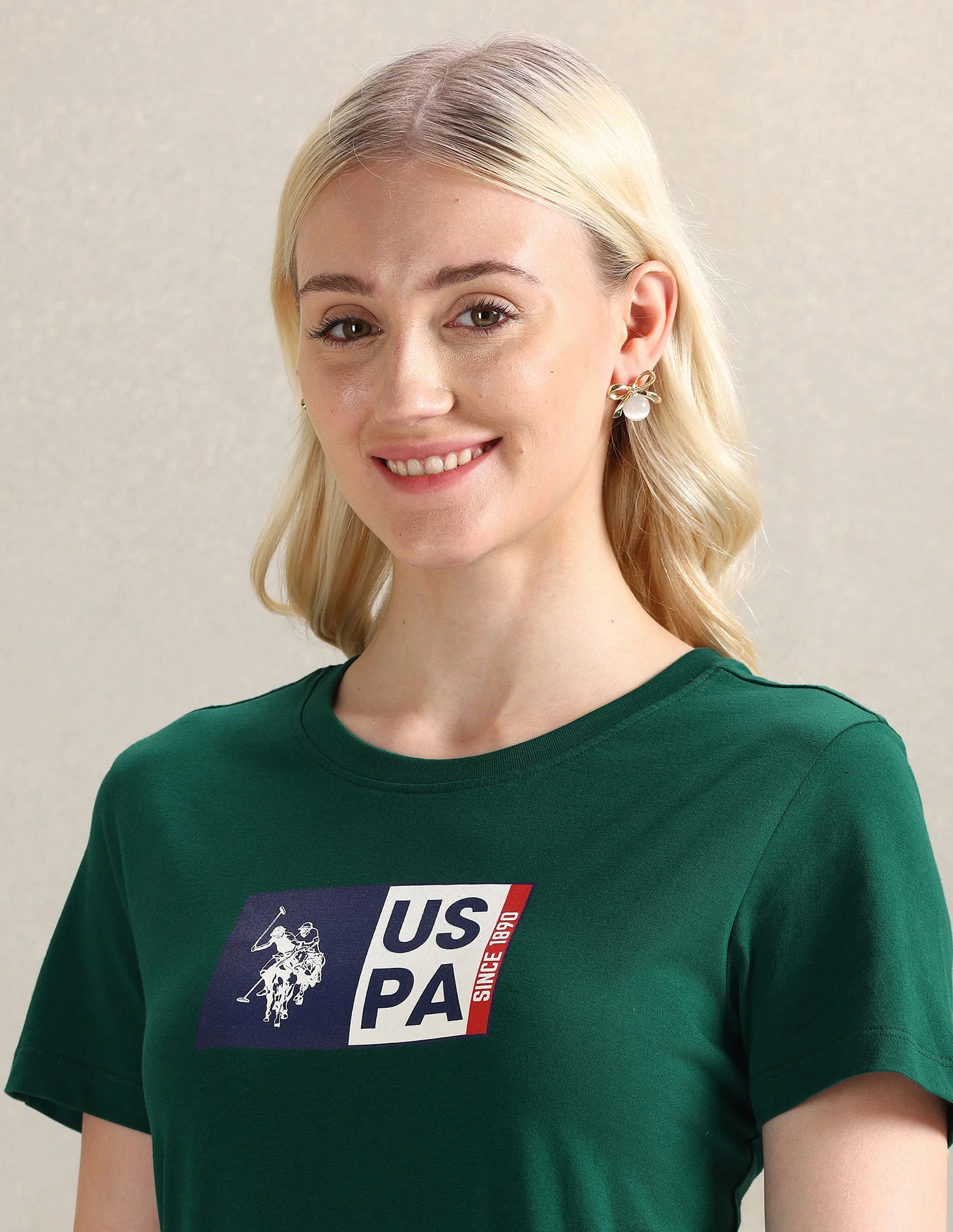 Flag Print Cotton T-Shirt - Image 7