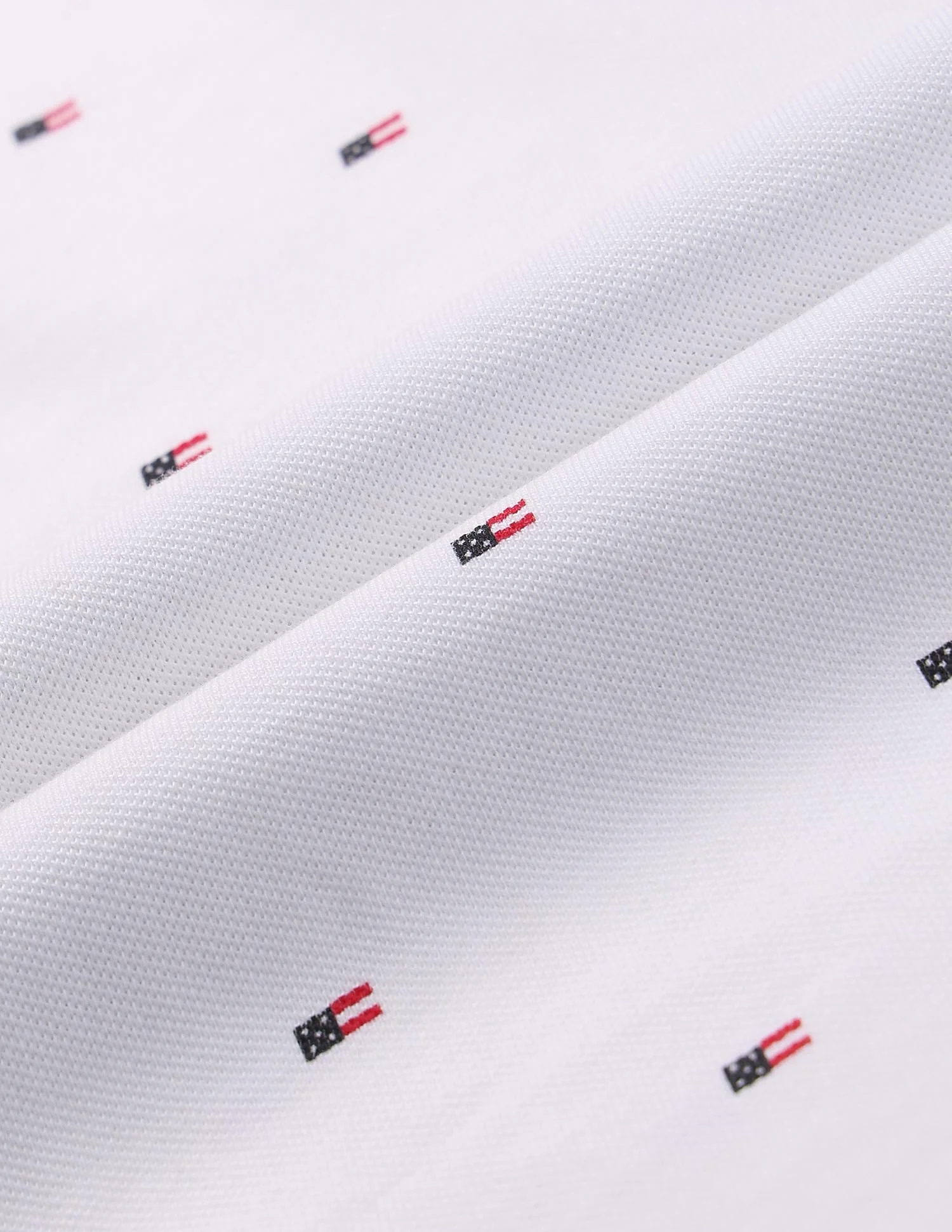 Flag Print Polo Shirt - Image 2