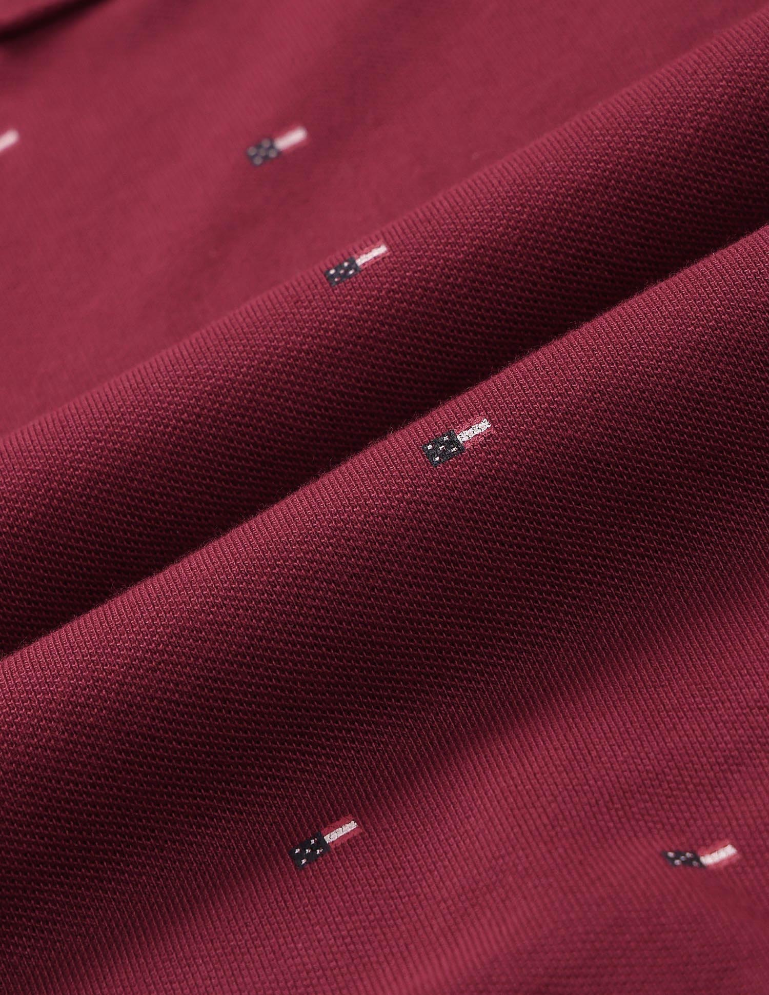 Flag Print Polo Shirt - Image 2