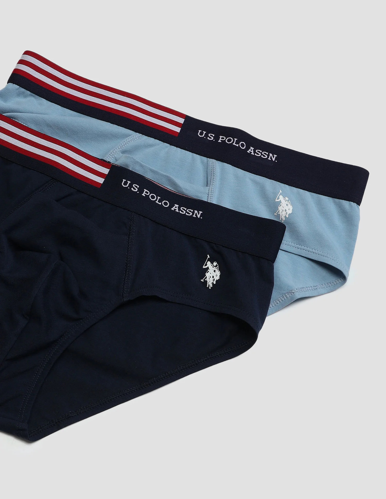 Flag Waist Single Jersey OEB06 Briefs - Pack Of 2 - Image 2