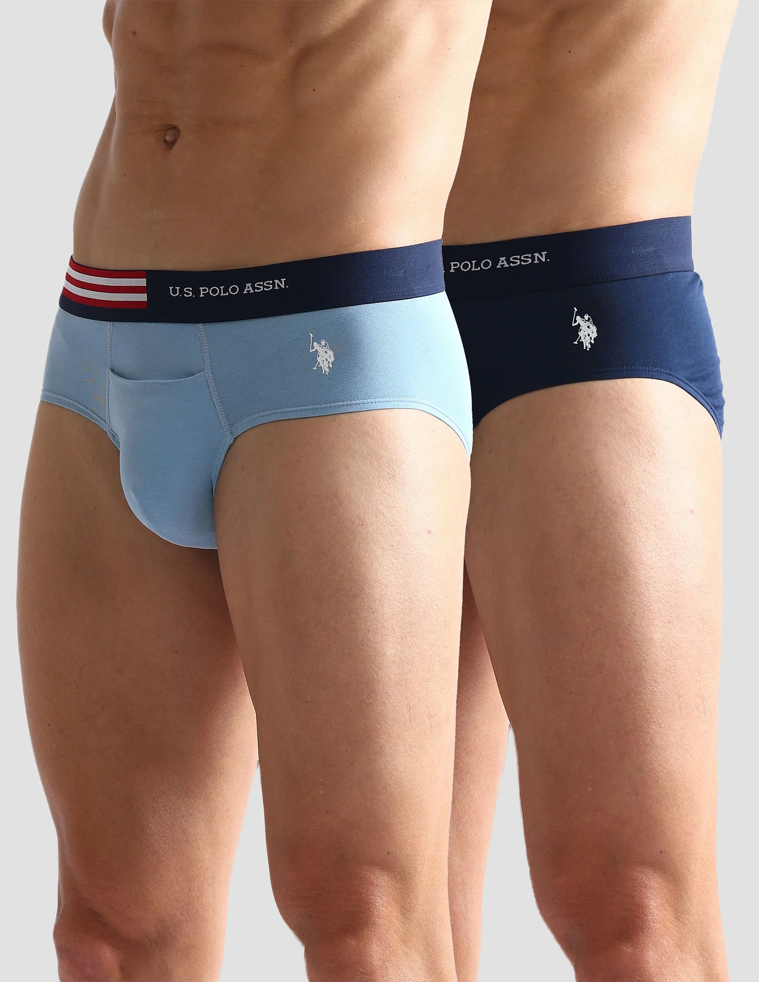 Flag Waist Single Jersey OEB06 Briefs - Pack Of 2 - Image 6