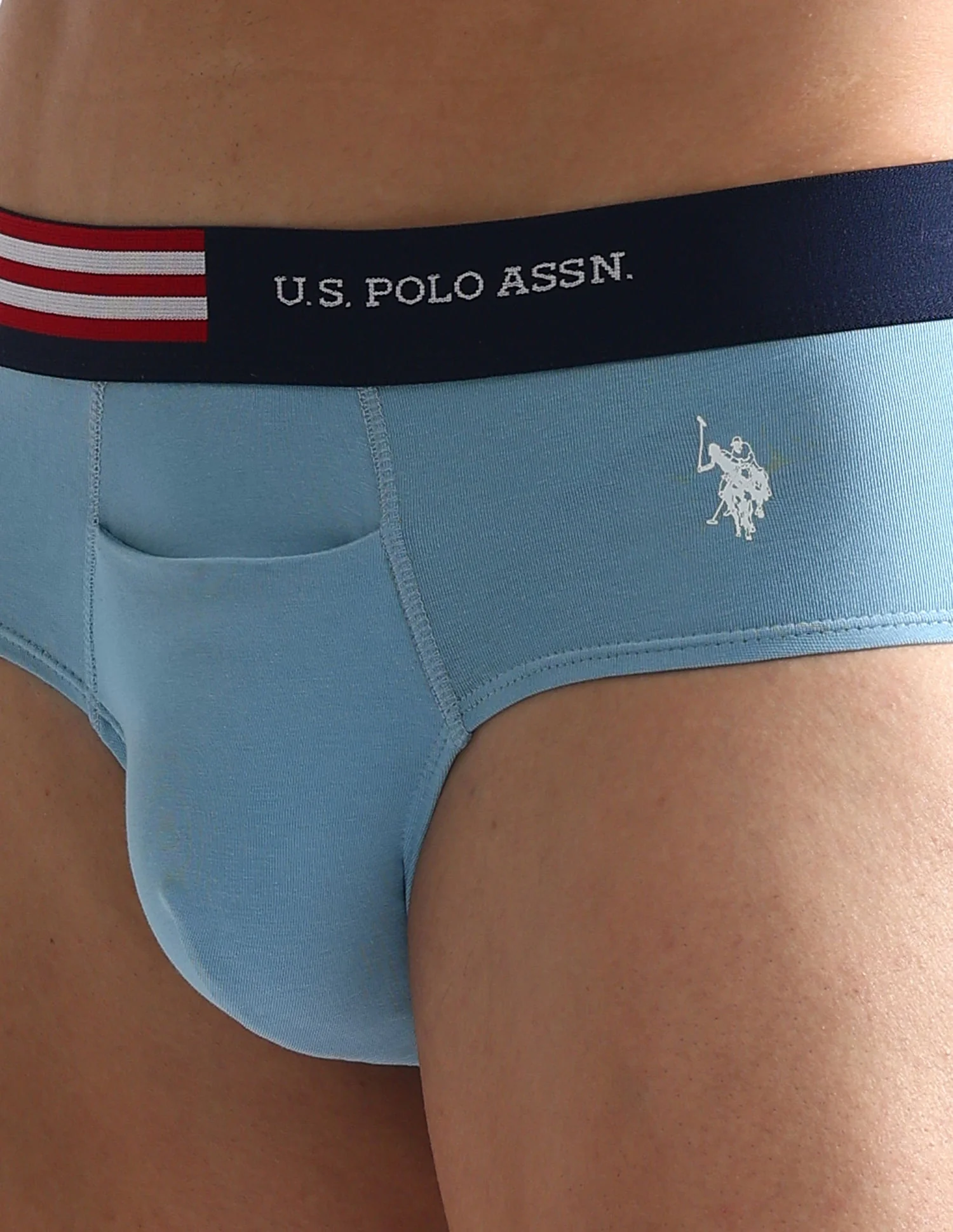 Flag Waist Single Jersey OEB06 Briefs - Pack Of 2 - Image 8