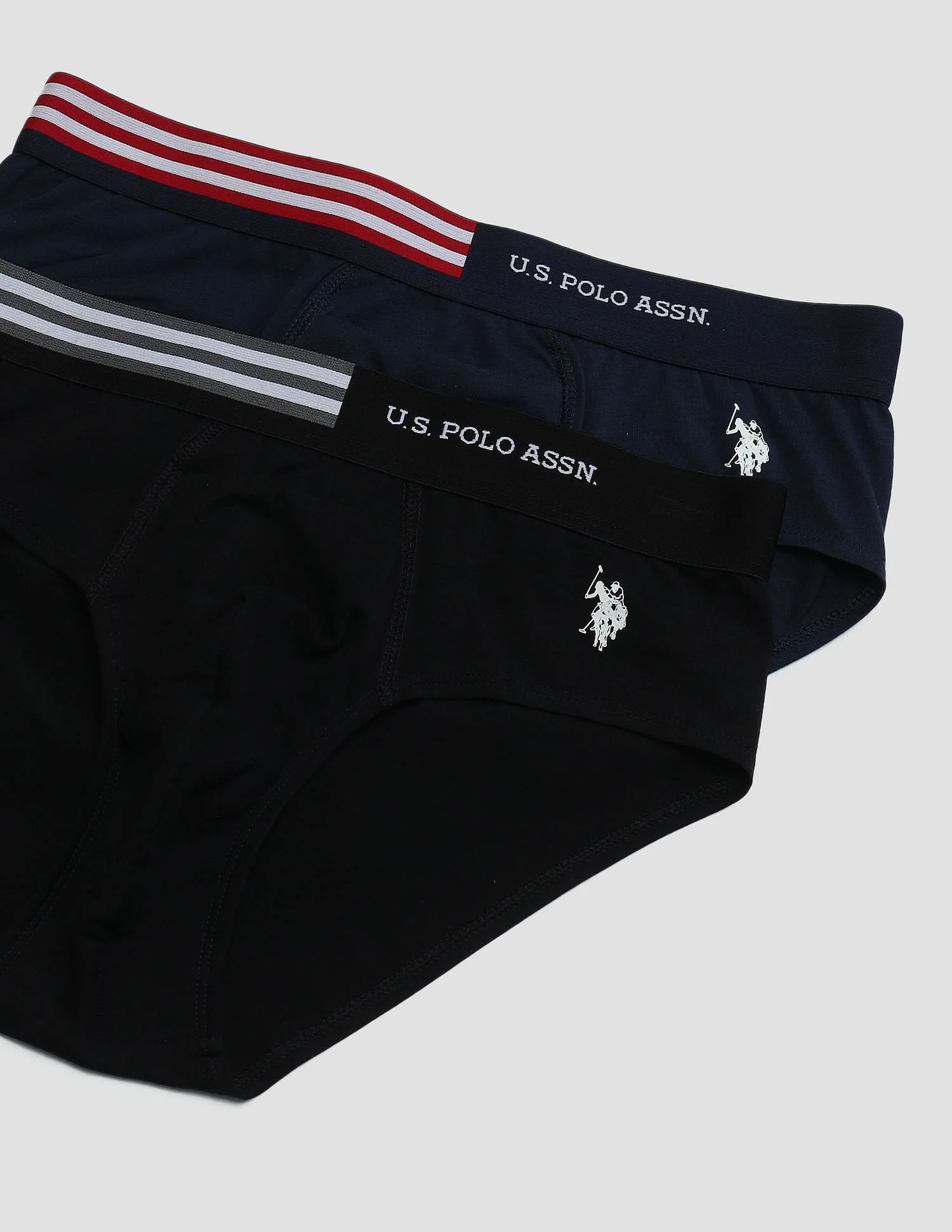 Flag Waist Single Jersey OEB06 Briefs - Pack Of 2 - Image 2
