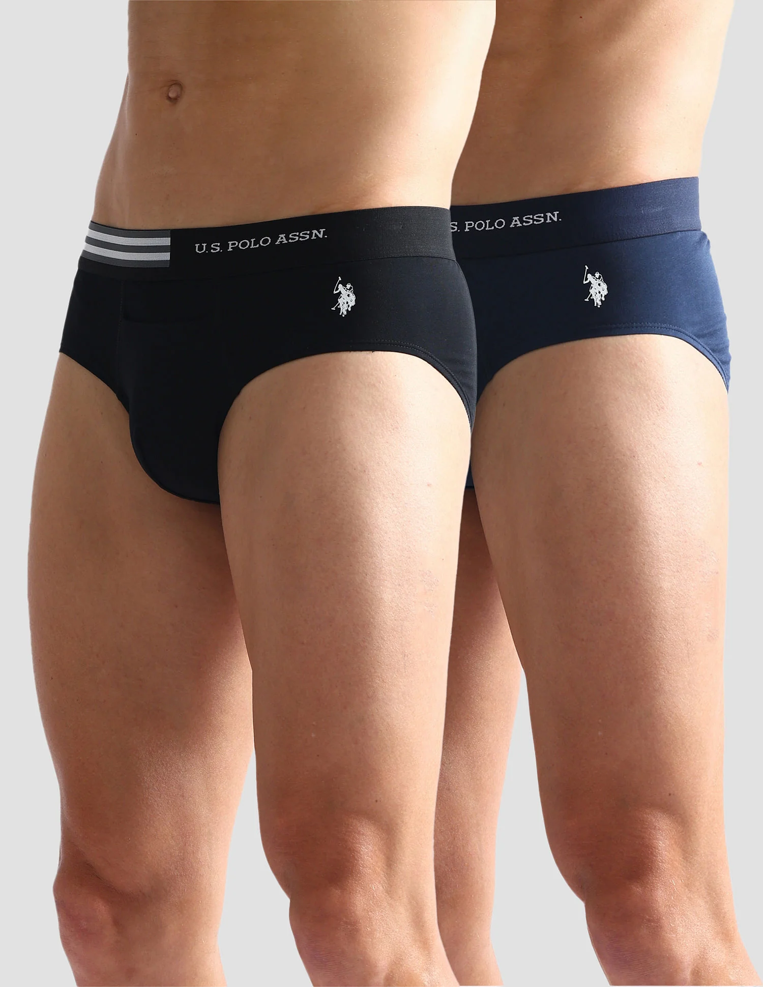 Flag Waist Single Jersey OEB06 Briefs - Pack Of 2 - Image 6