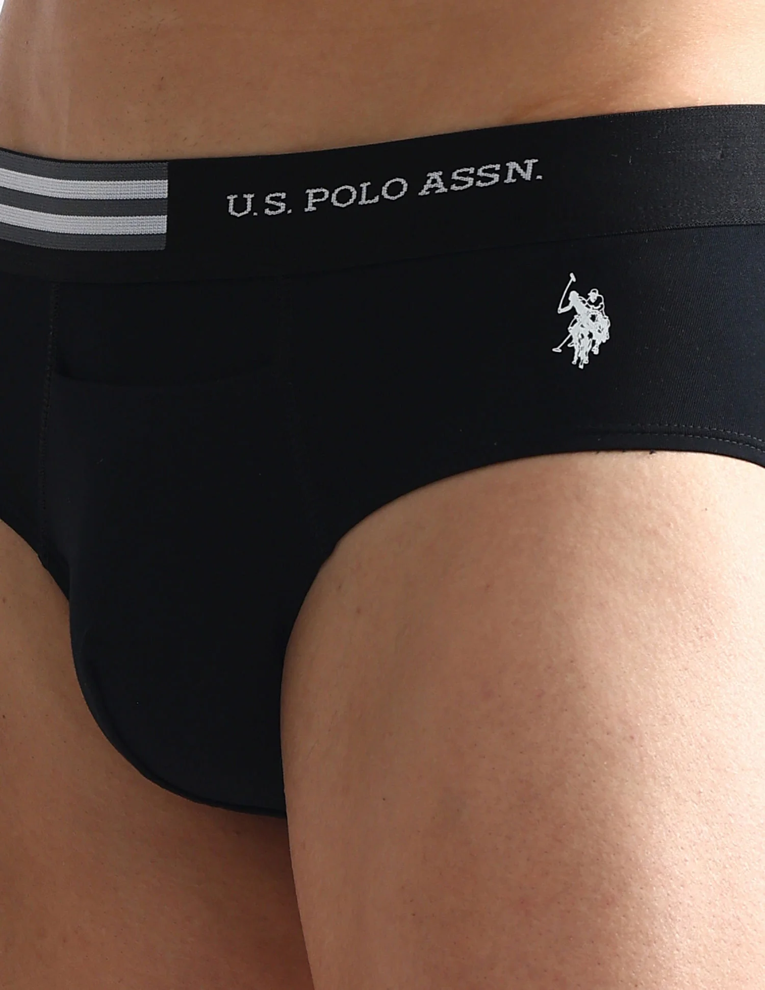 Flag Waist Single Jersey OEB06 Briefs - Pack Of 2 - Image 8