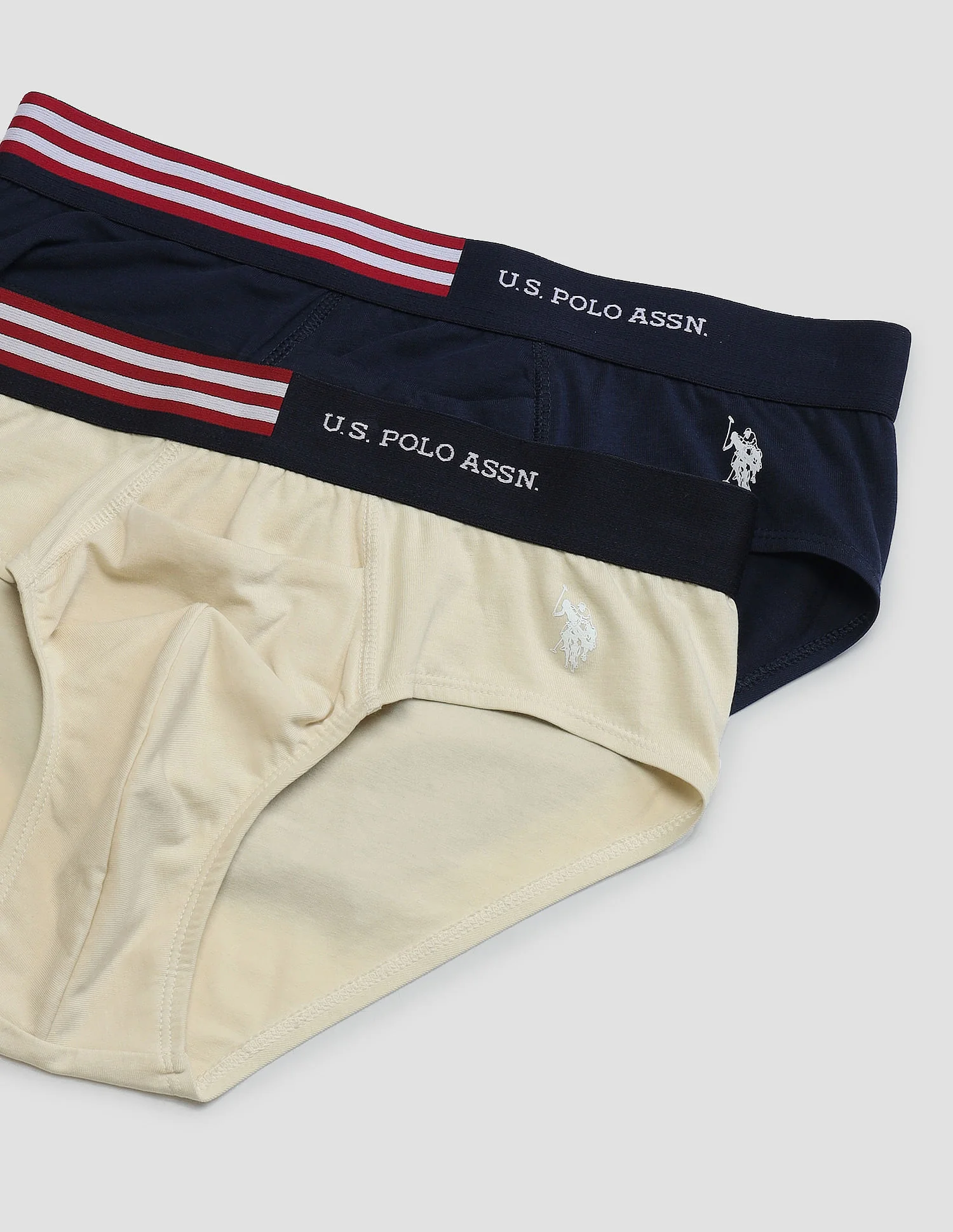 Flag Waist Single Jersey OEB06 Briefs - Pack Of 2 - Image 2