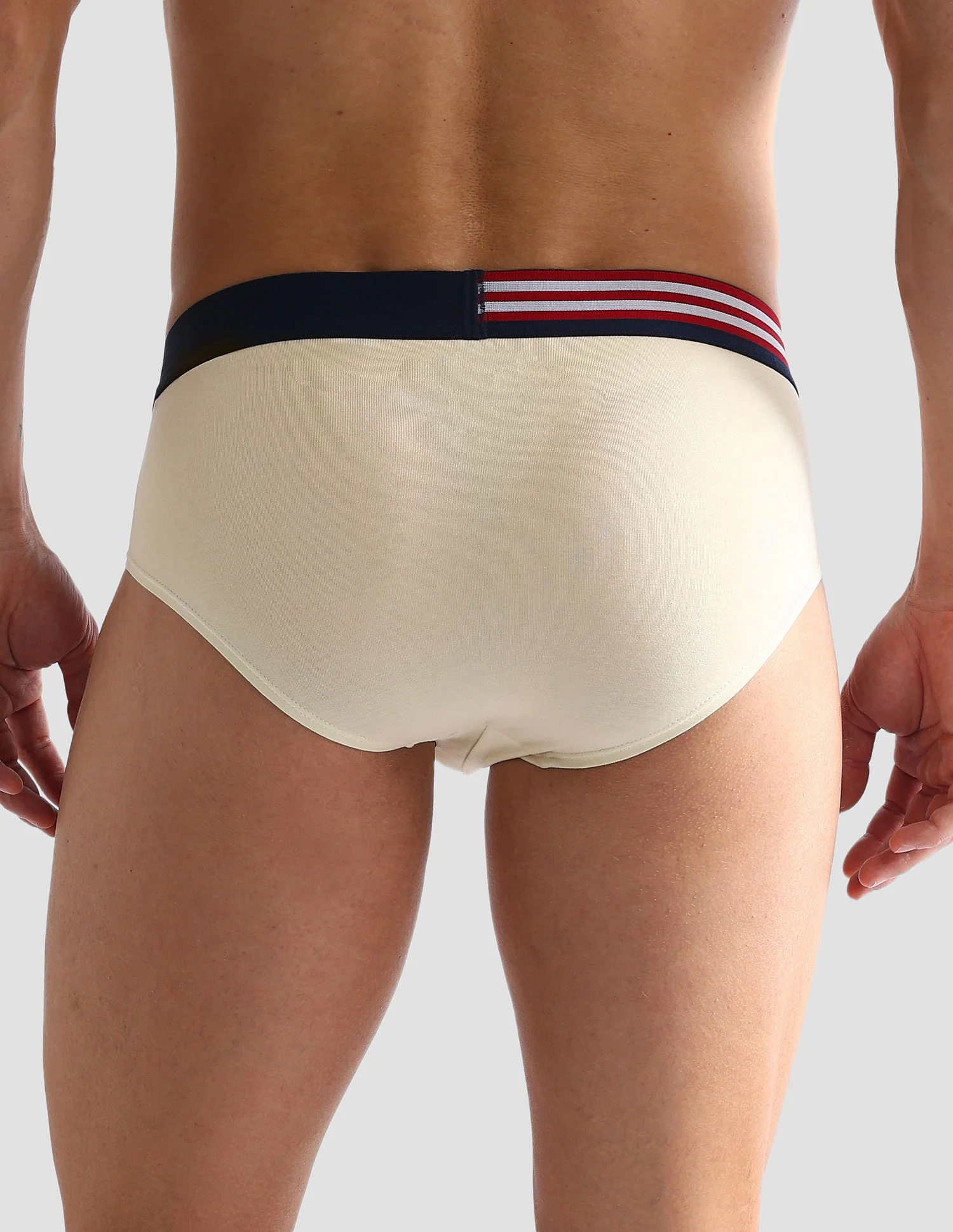 Flag Waist Single Jersey OEB06 Briefs - Pack Of 2 - Image 7