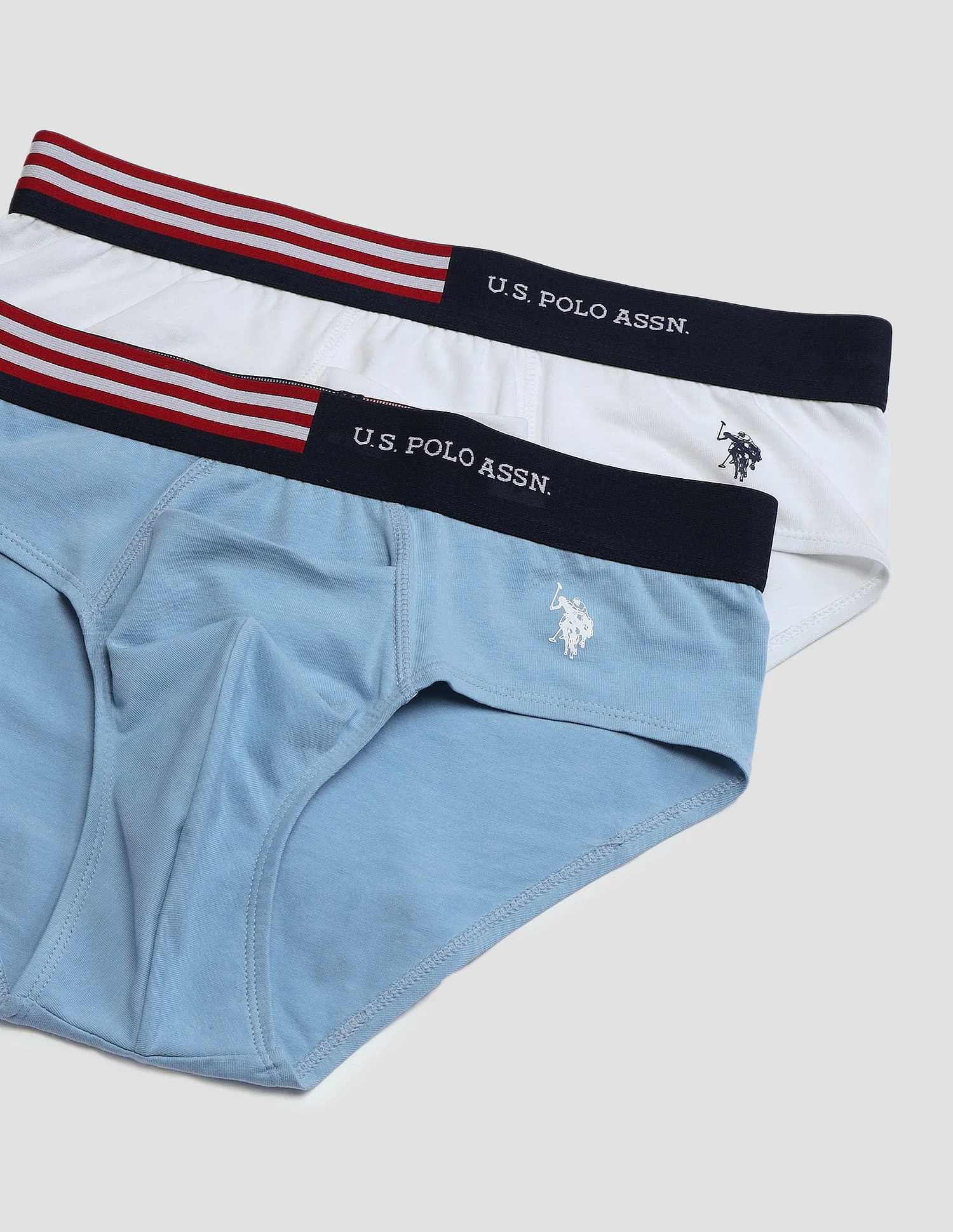 Flag Waist Single Jersey OEB06 Briefs - Pack Of 2 - Image 2