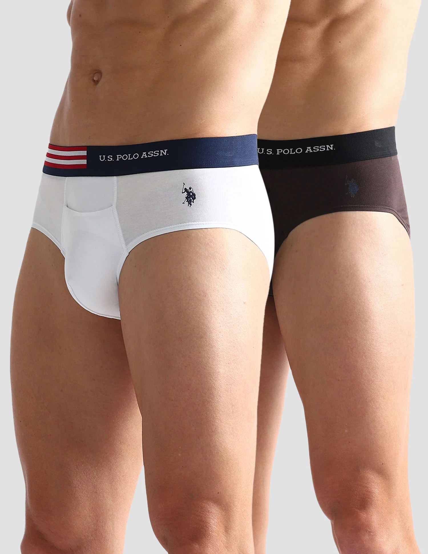 Flag Waist Single Jersey OEB06 Briefs - Pack Of 2 - Image 6