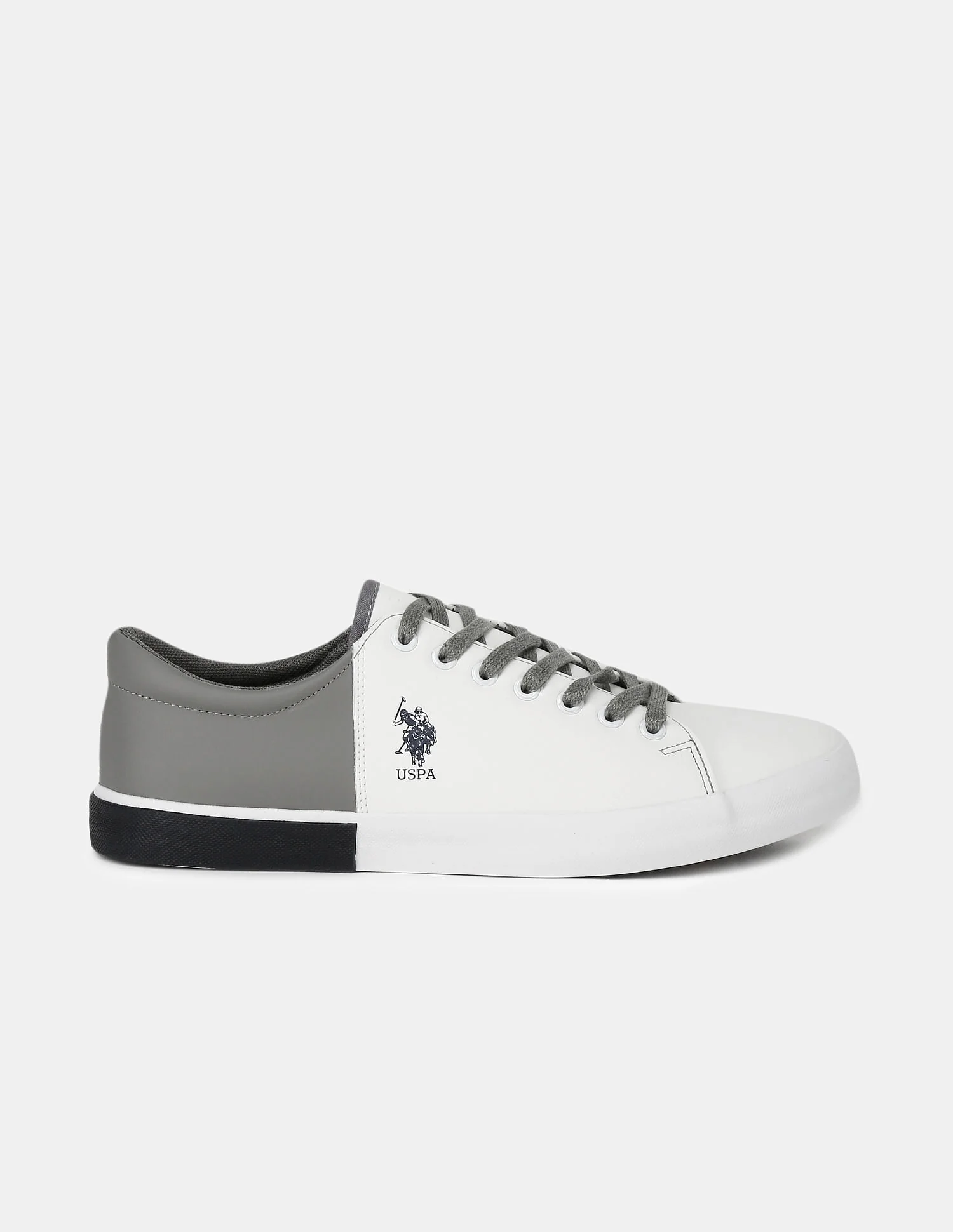 Flexible Outsole Colour Block Panel Sneakers - Image 4