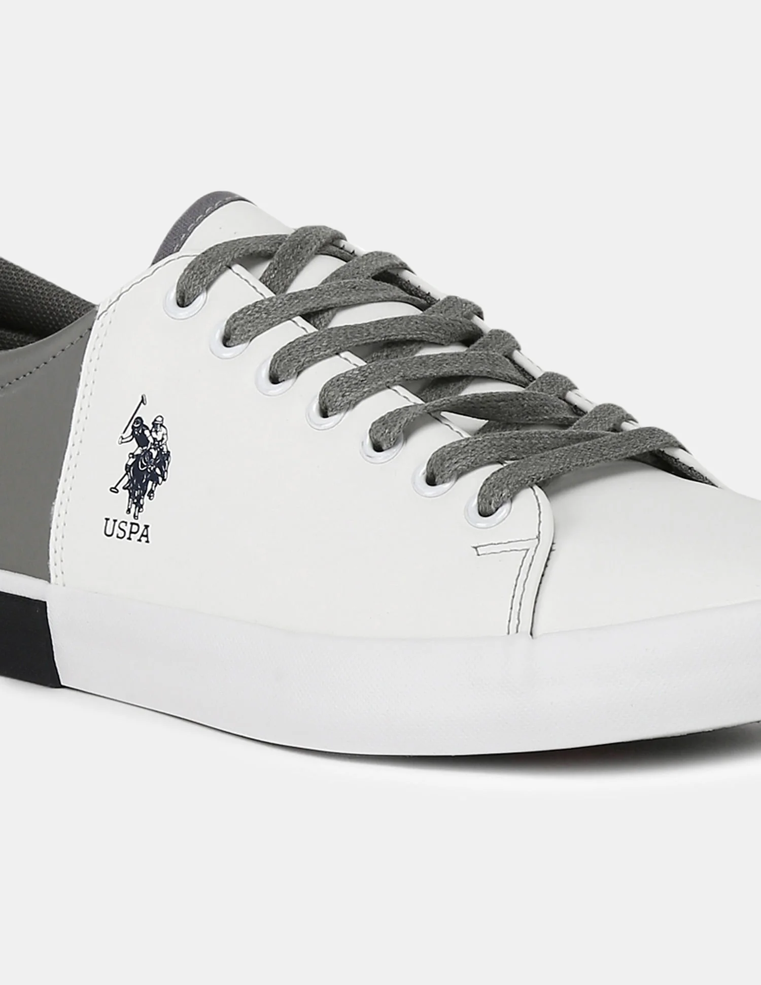 Flexible Outsole Colour Block Panel Sneakers - Image 6