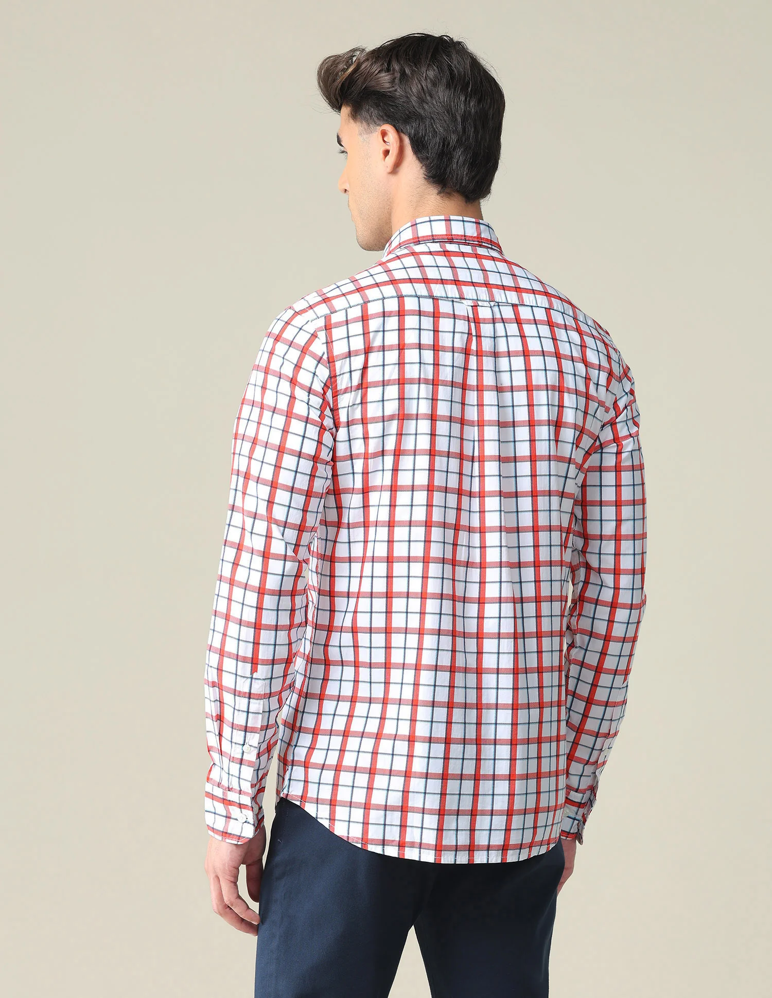Floral Print Cotton Polo Shirt - Image 5