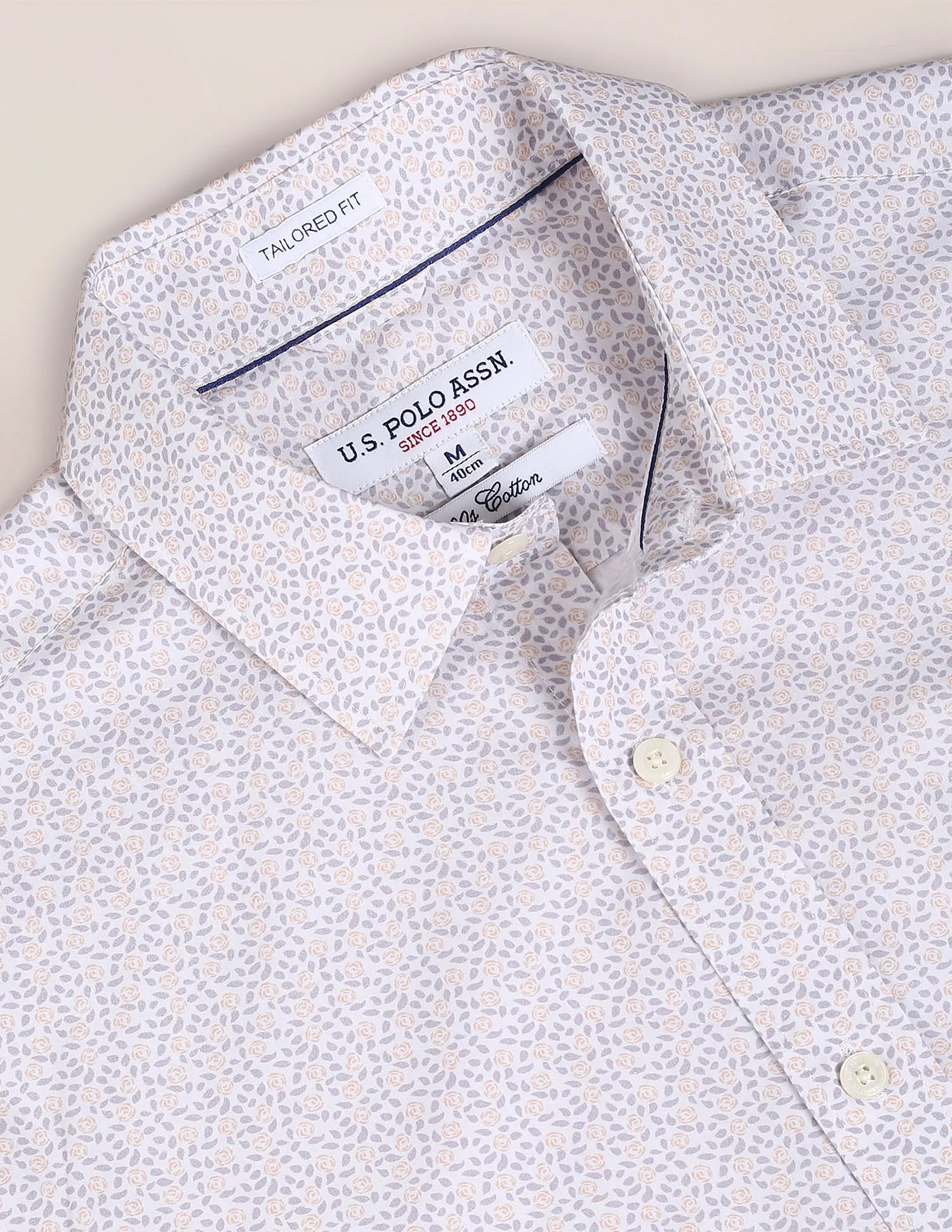 Floral Print Cotton Shirt - Image 2