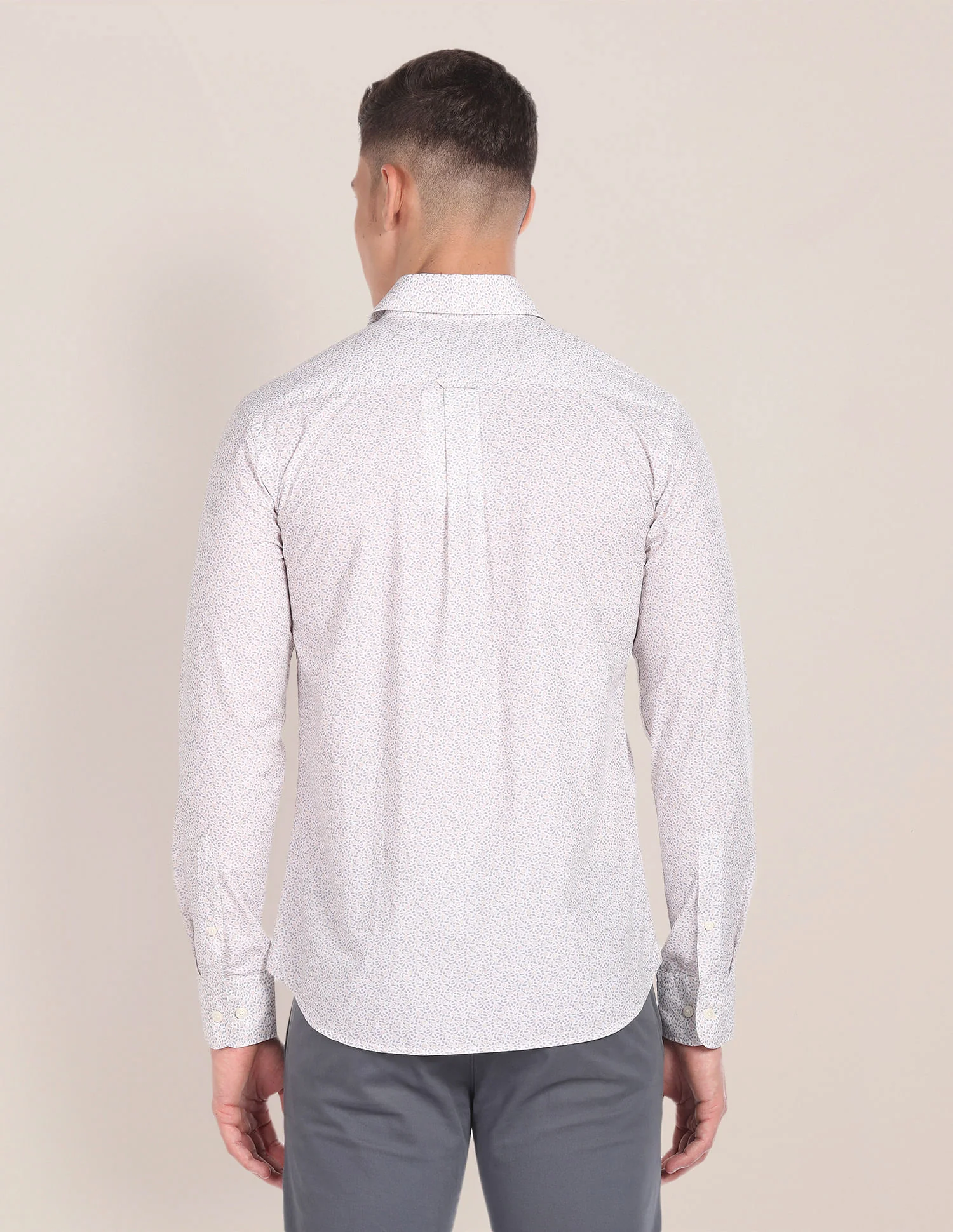 Floral Print Cotton Shirt - Image 5