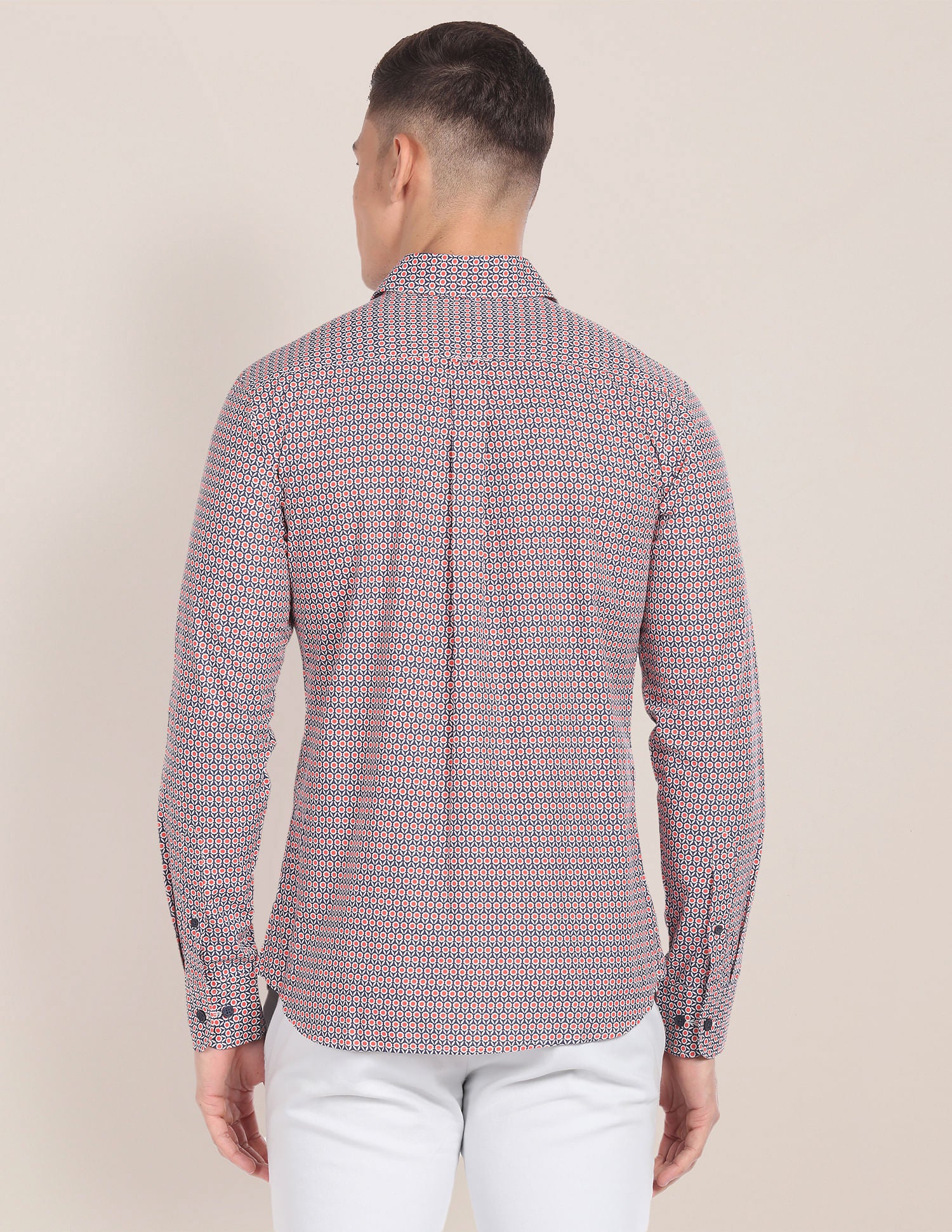 Floral Print Cotton Shirt - Image 5