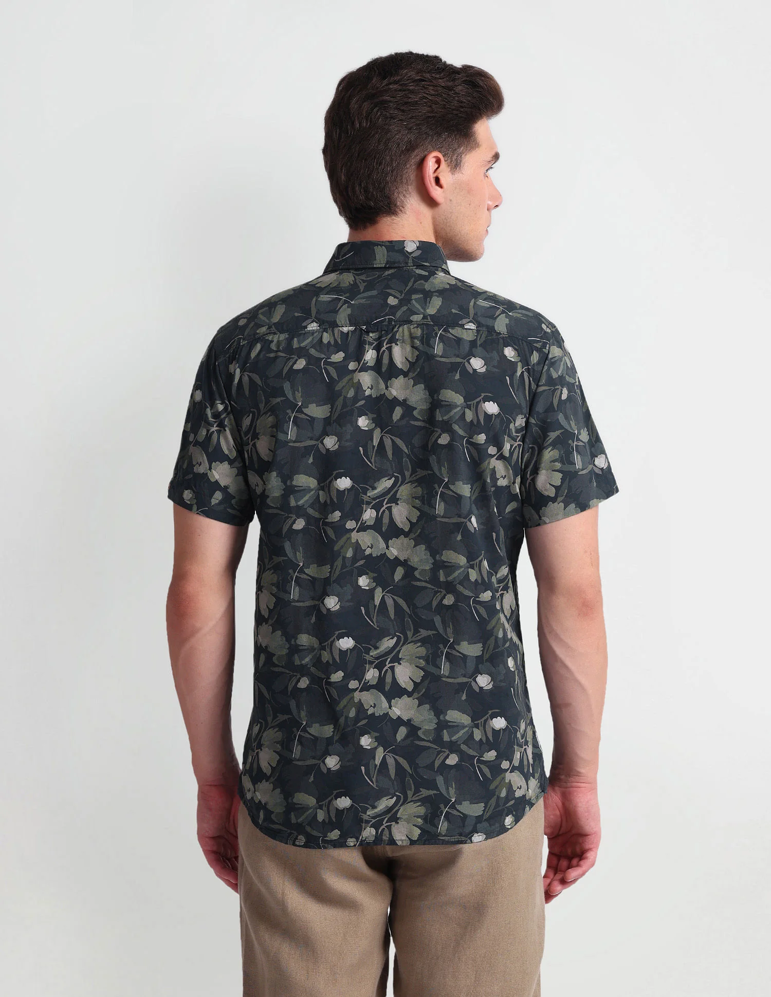 Floral Print Slim Fit Shirt - Image 5