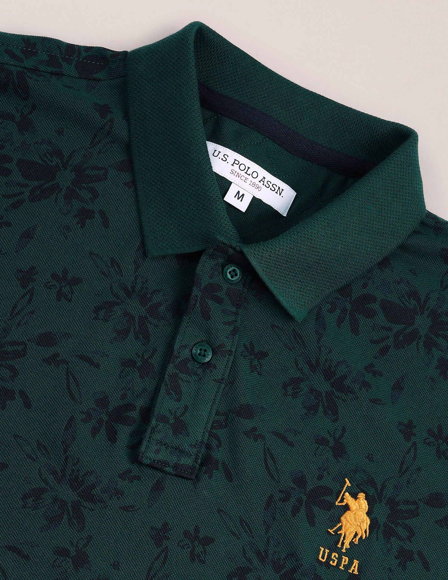 Floral Slim Fit Polo Shirt - Image 2