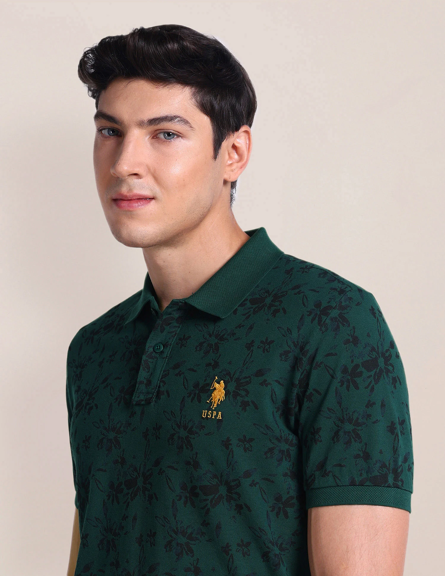 Floral Slim Fit Polo Shirt - Image 7